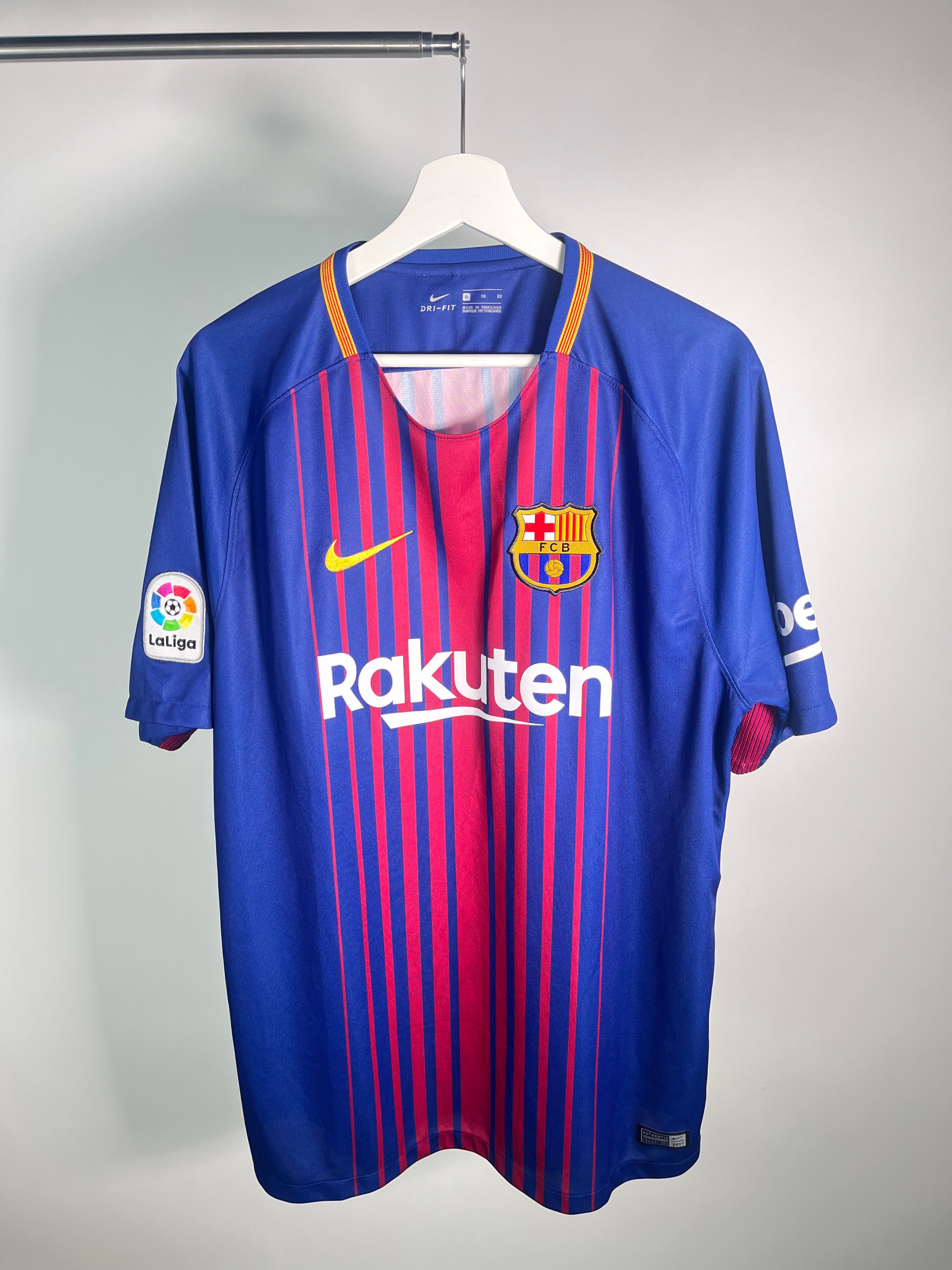 jersey Barcelona Local 2017 2018 Andrés Iniesta (XL)