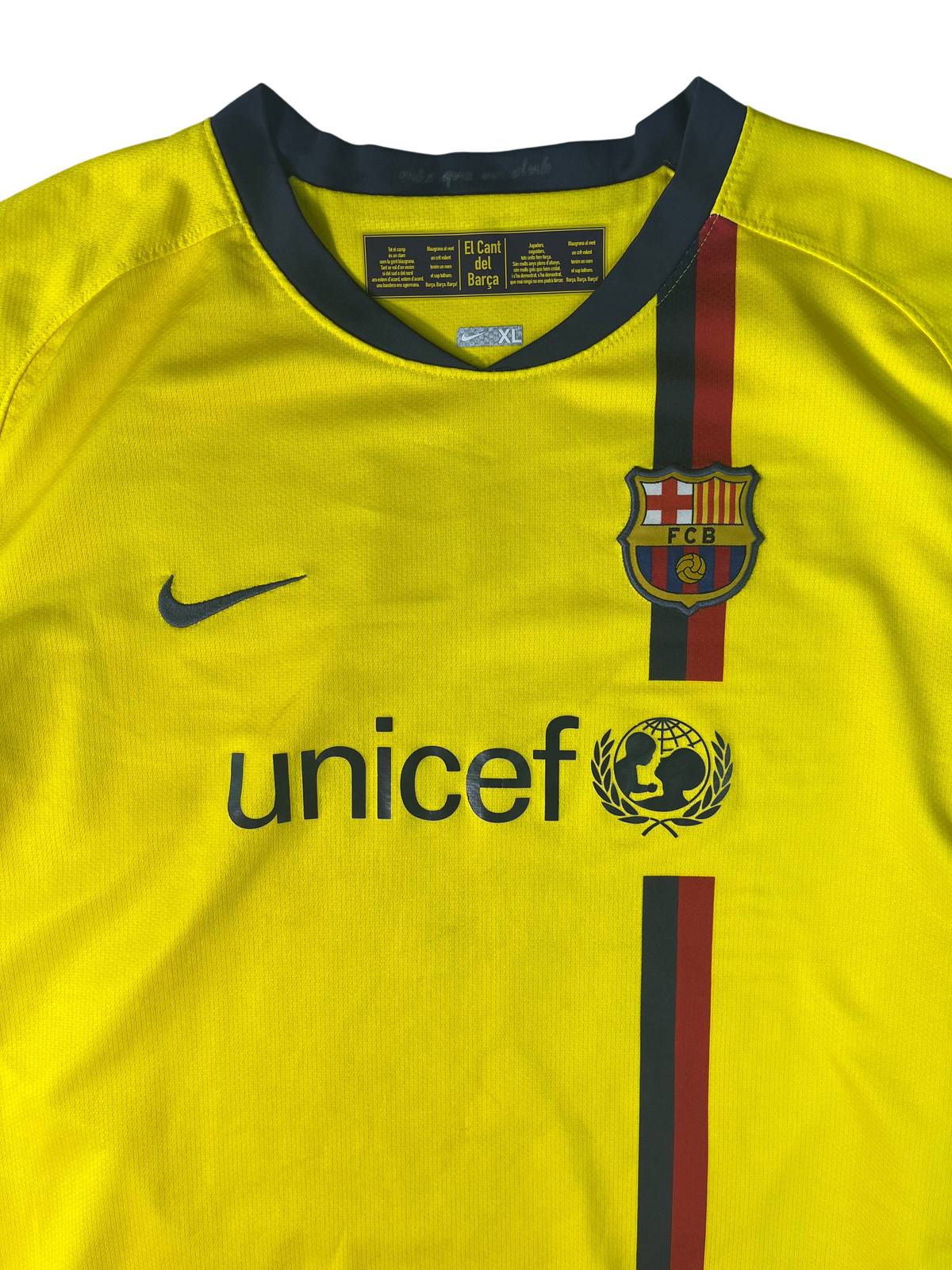 Jersey Barcelona Visita 2008 2009 Andrés Iniesta (XL Niño)