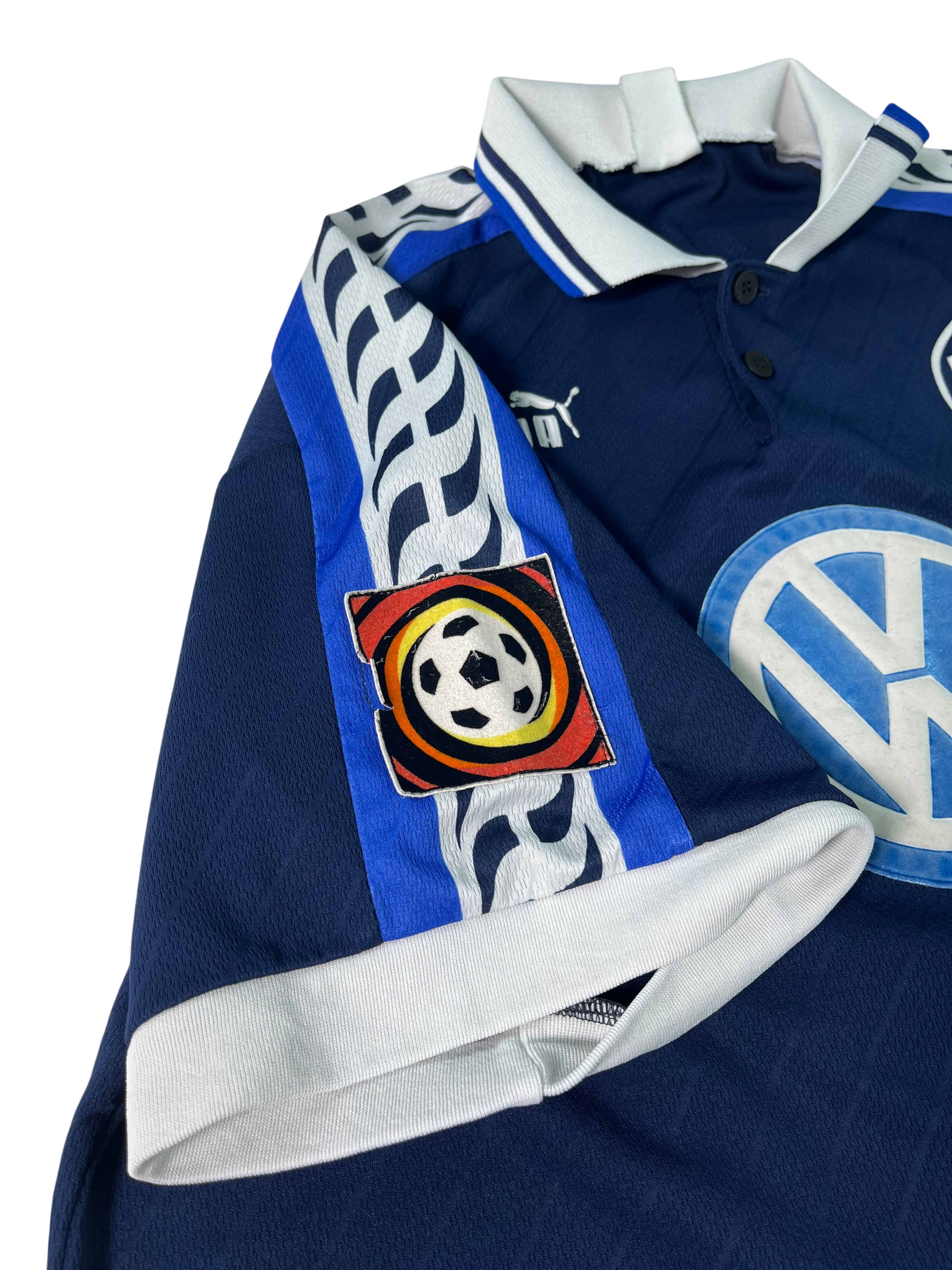 Jersey Wolfsburgo Tercera 1997 1998 Utilería Peter Kleeschatzky (L)