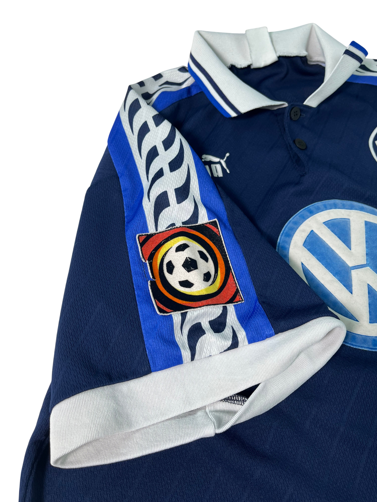 Jersey Wolfsburgo Tercera 1997 1998 Utilería Peter Kleeschatzky (L)