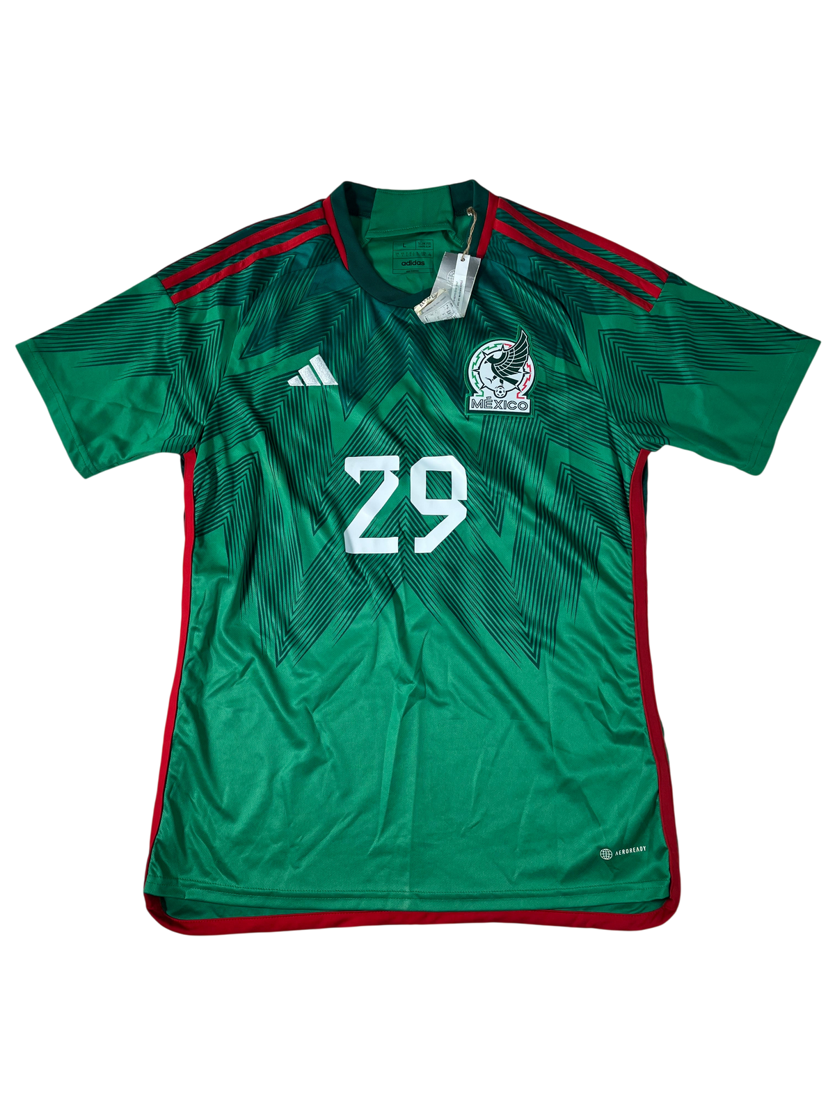 Jersey México Local 2022 2024 Santiago Giménez *C/Etiquetas* (L)
