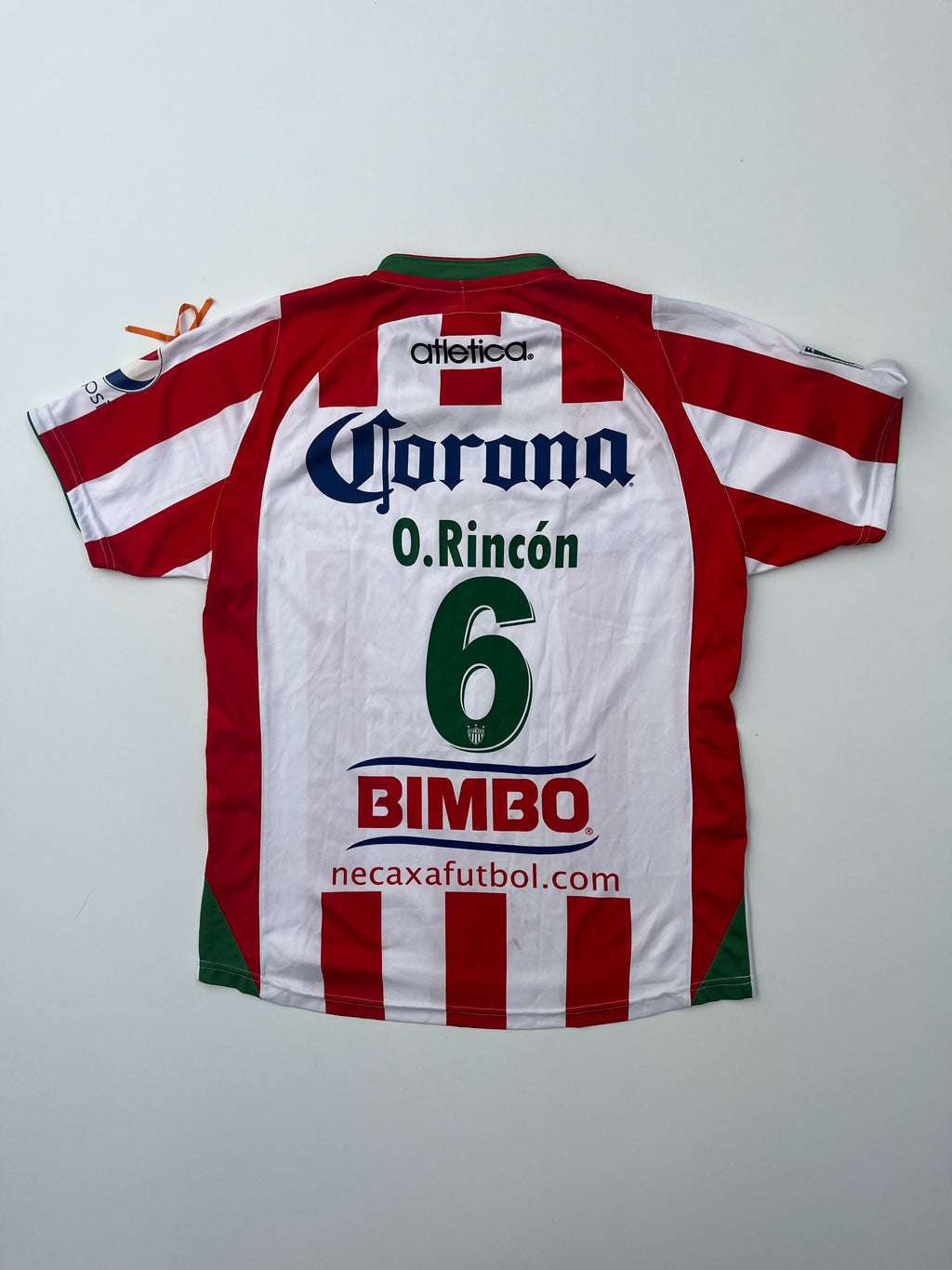 Jersey Necaxa Local 2010 2011 Match Worn Obed Rincón (M)