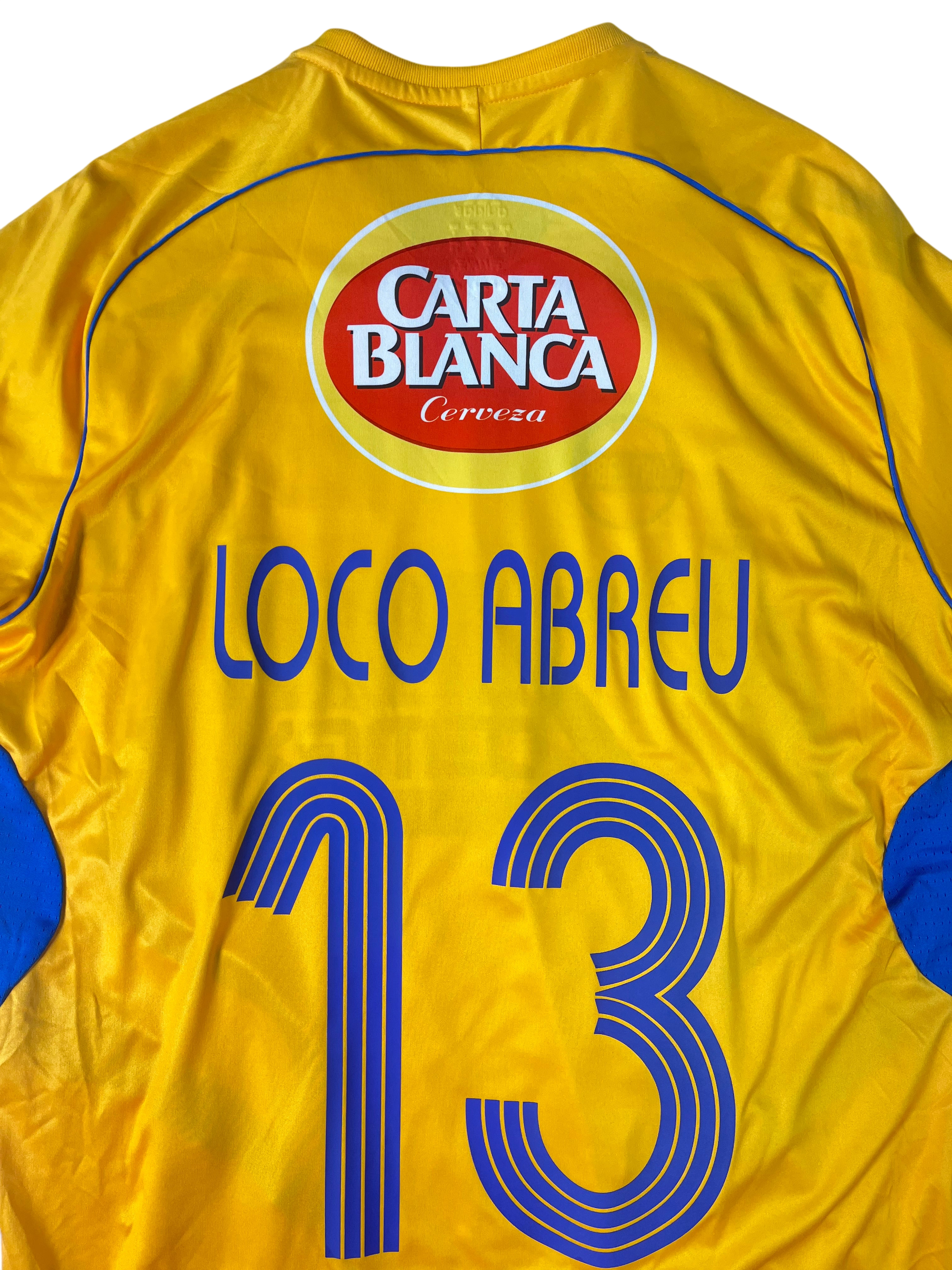 Jersey Tigres Local 2007 2008 Sebastián "Loco" Abreu (M)
