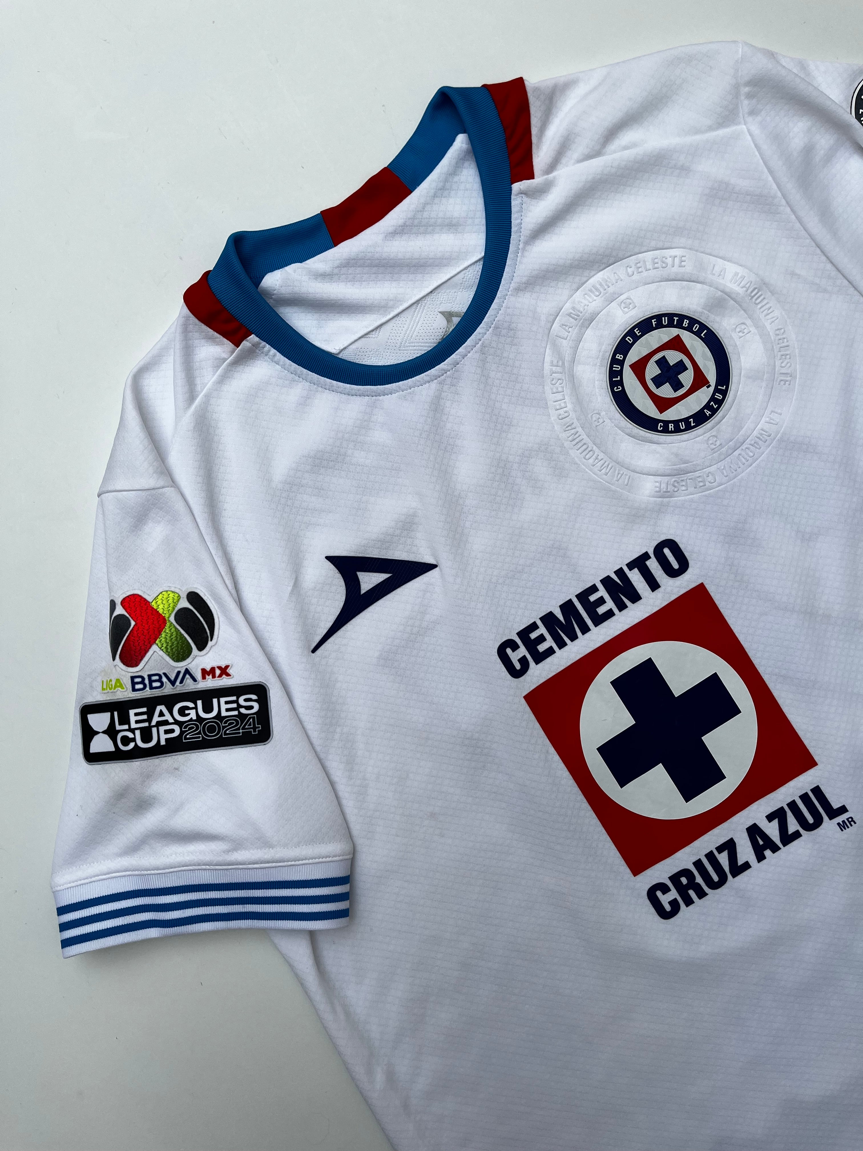 Jersey Cruz Azul Visita 2024 2025 Match Worn Luis Romo (M)