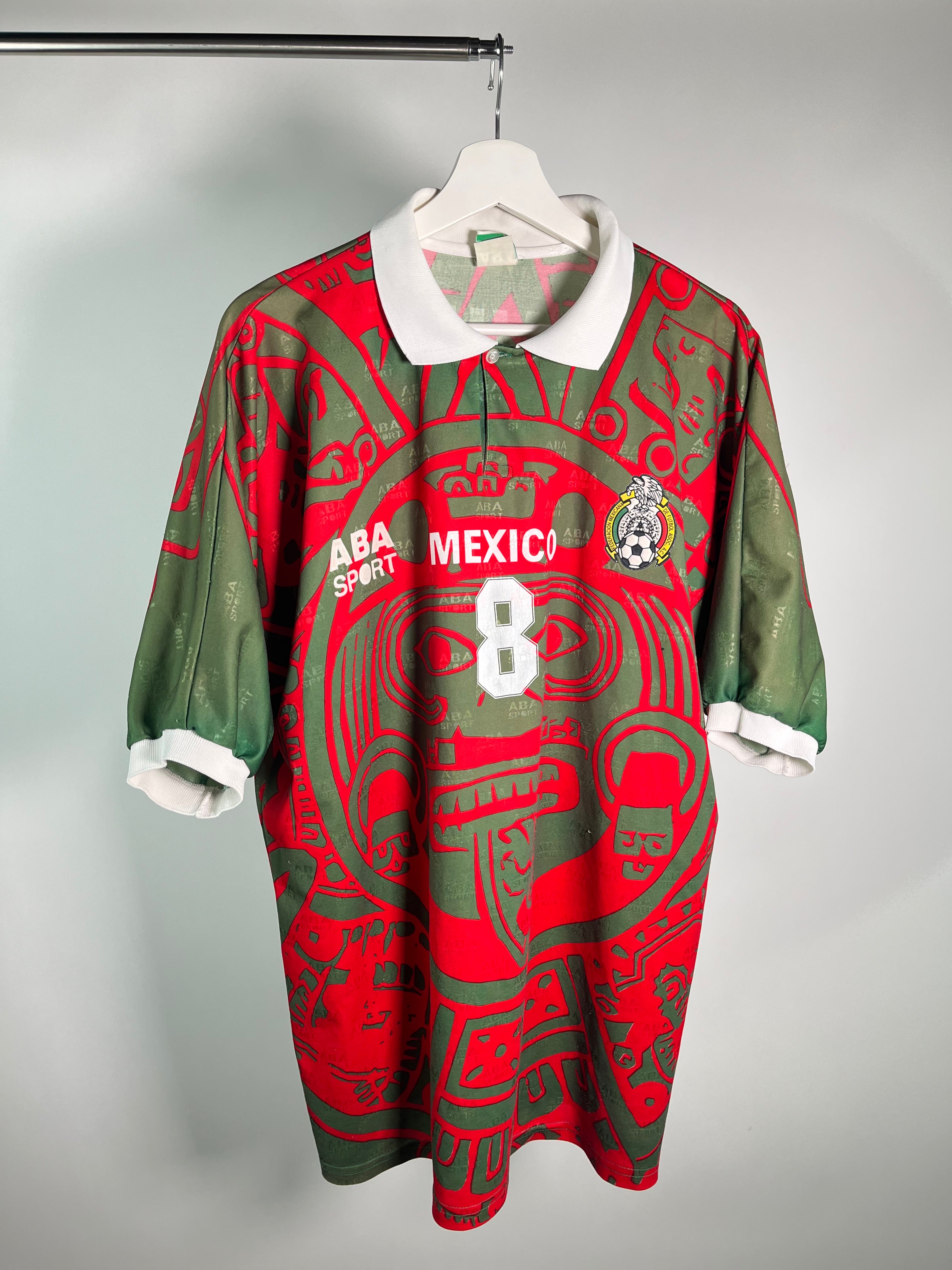 Jersey México Tercero 1997 1998 Utilería Avilan (XL)