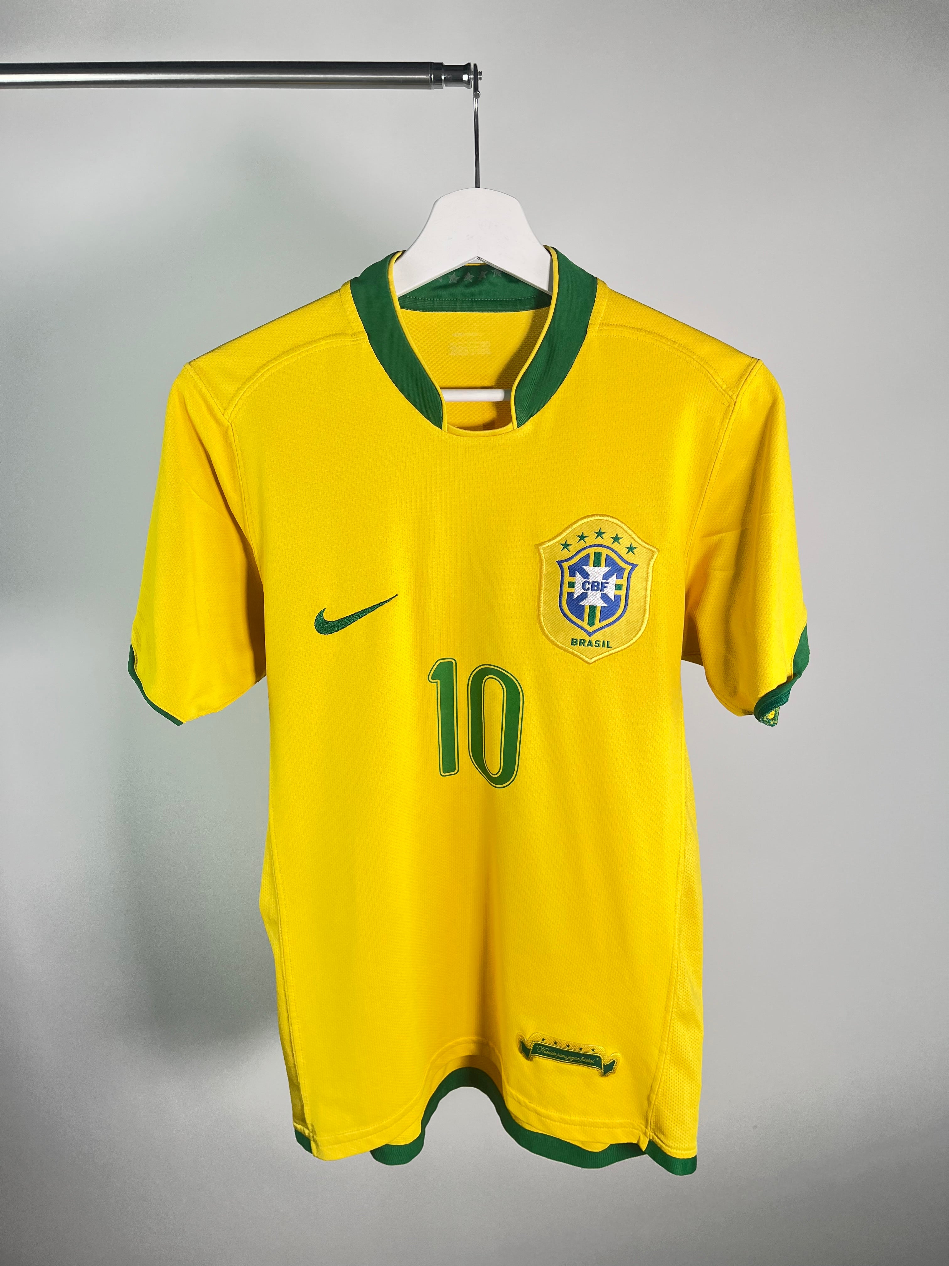 Jersey Brasil Local 2006 2008 Ronaldinho (S)