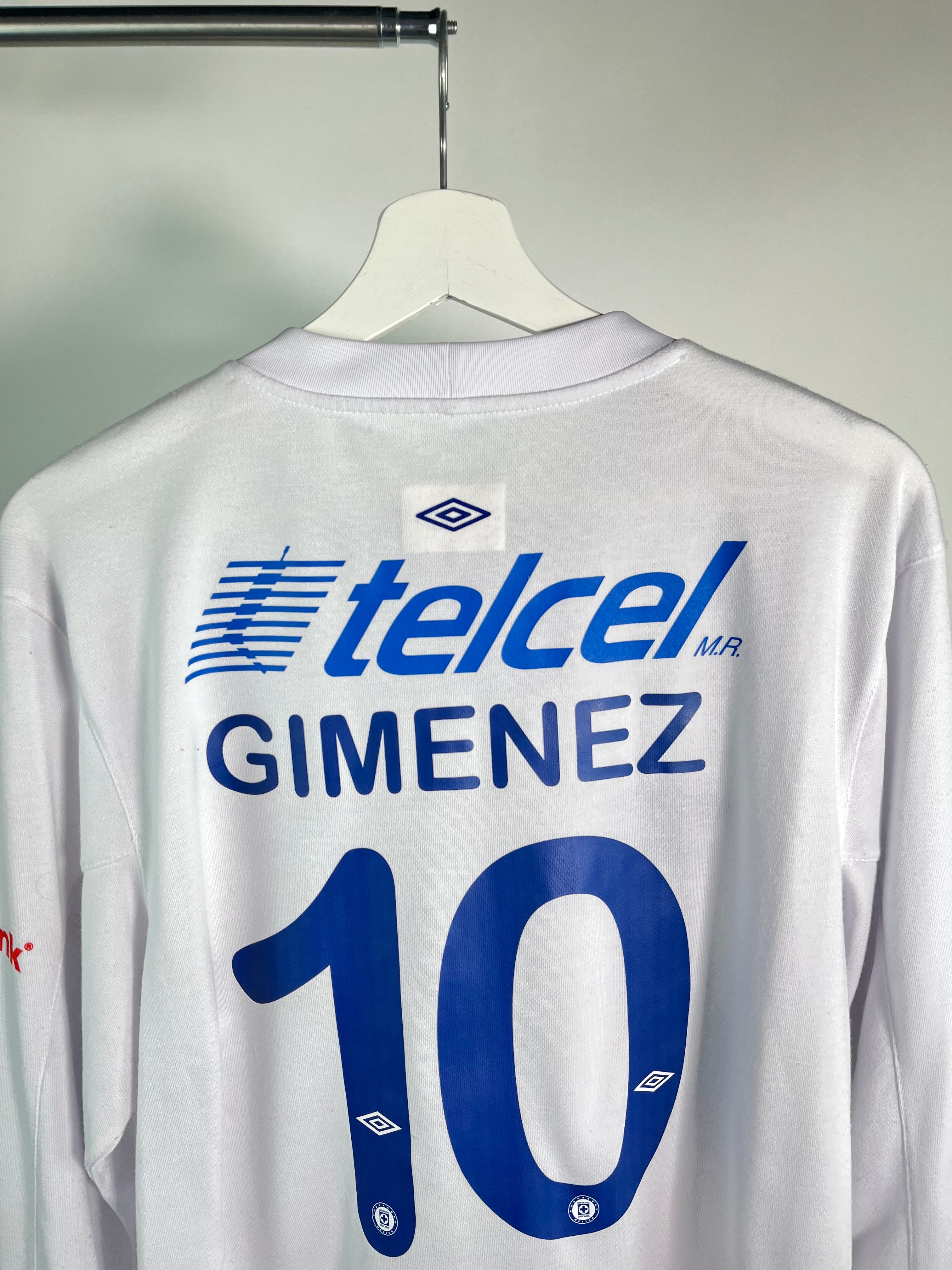 Jersey Cruz Azul Visita 2013 2014 Manga Larga Christian Giménez (L)