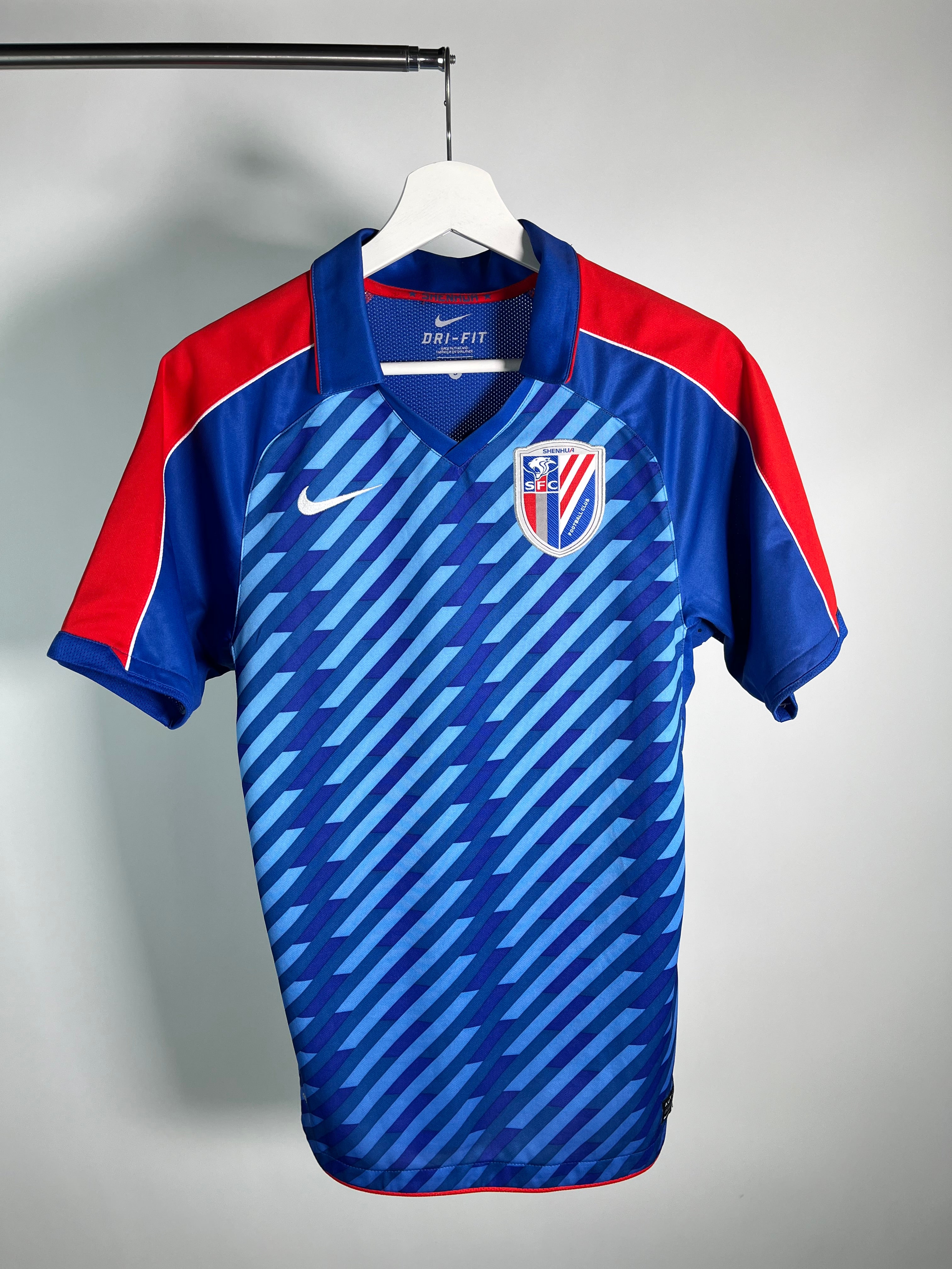 Jersy Shanghai Shenhua Local 2011 2012 Versión Jugador Didier Drogba (S)