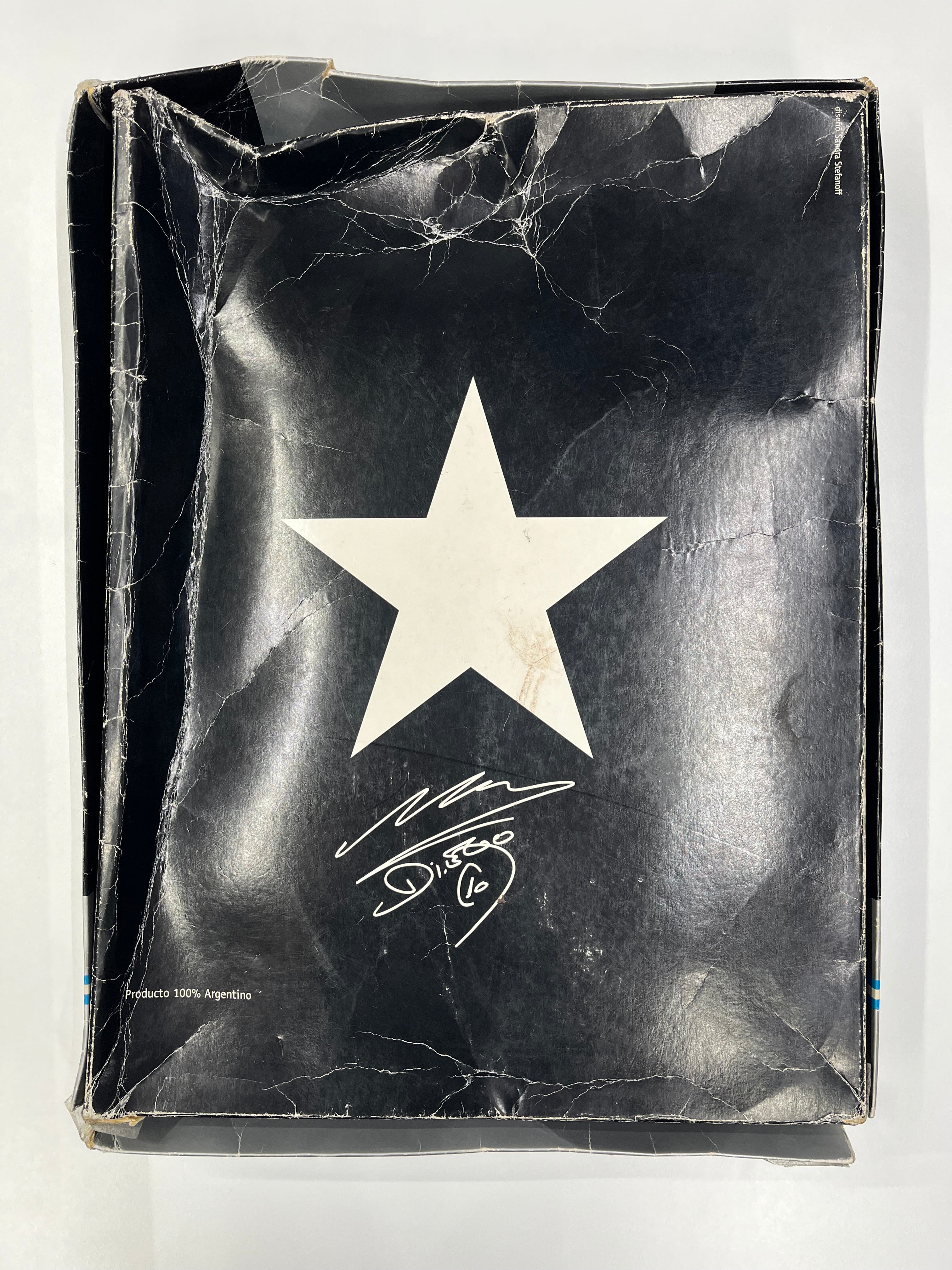 Jersey Maradona Especial 2003 Autografiado Con Certificado y Foliado Diego Armando Maradona *C/Etiquetas* (L)
