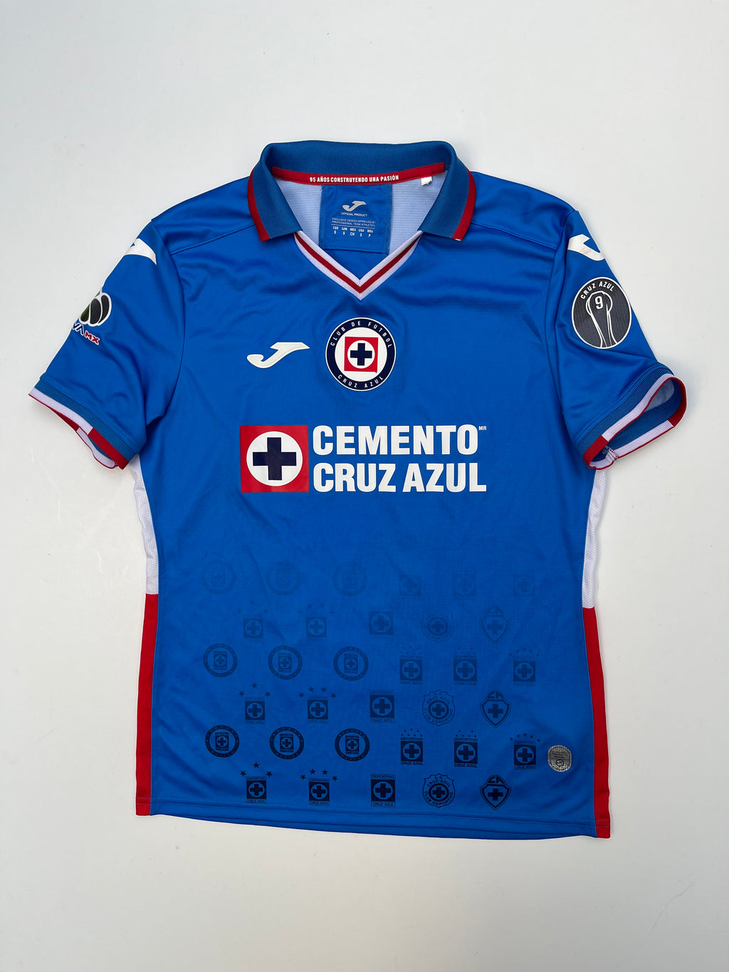 Jersey Cruz Azul Local 2022 2023 Match Worn Juan Escobar (S)