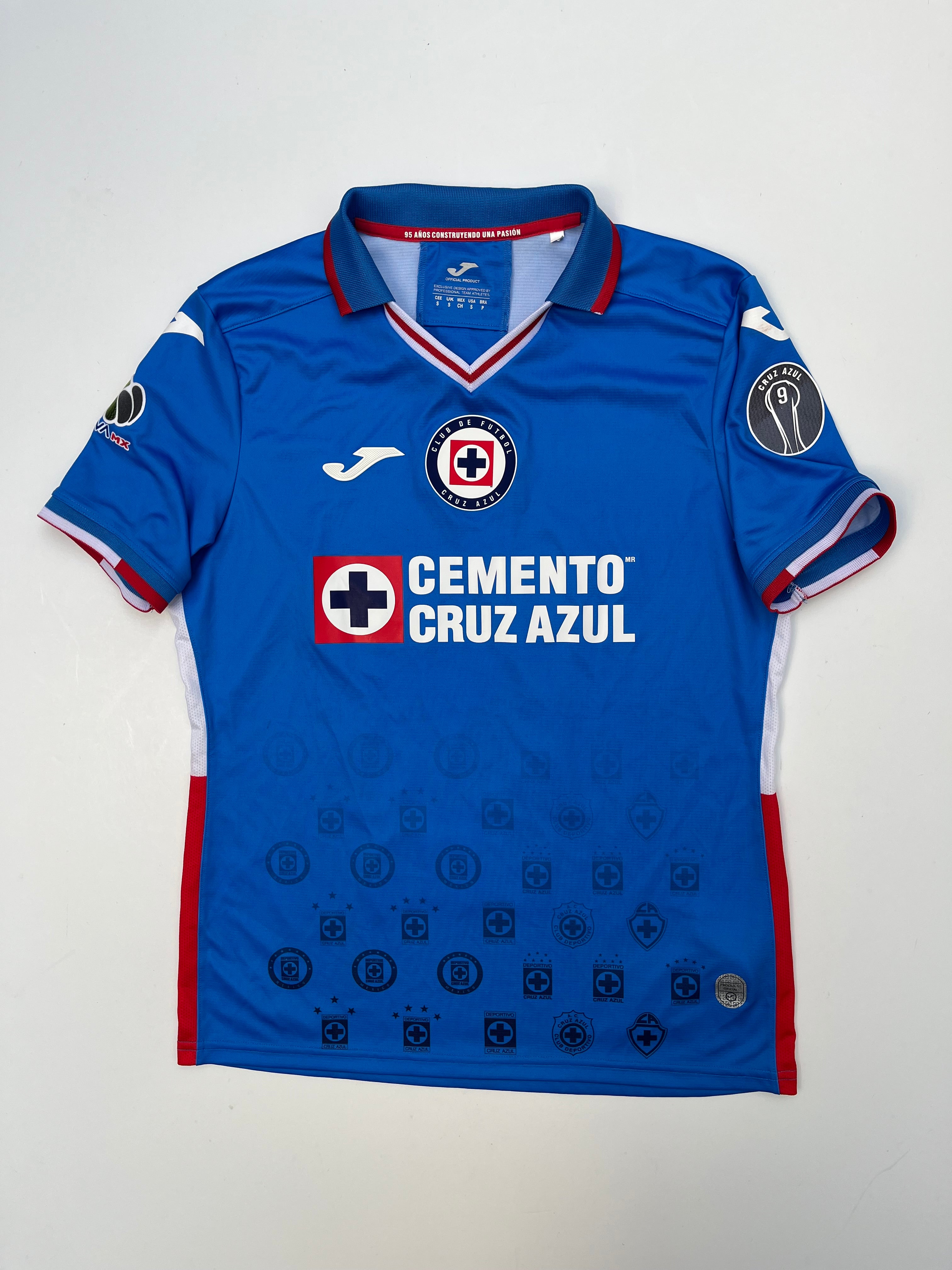 Jersey Cruz Azul Local 2022 2023 Match Worn Juan Escobar (S)