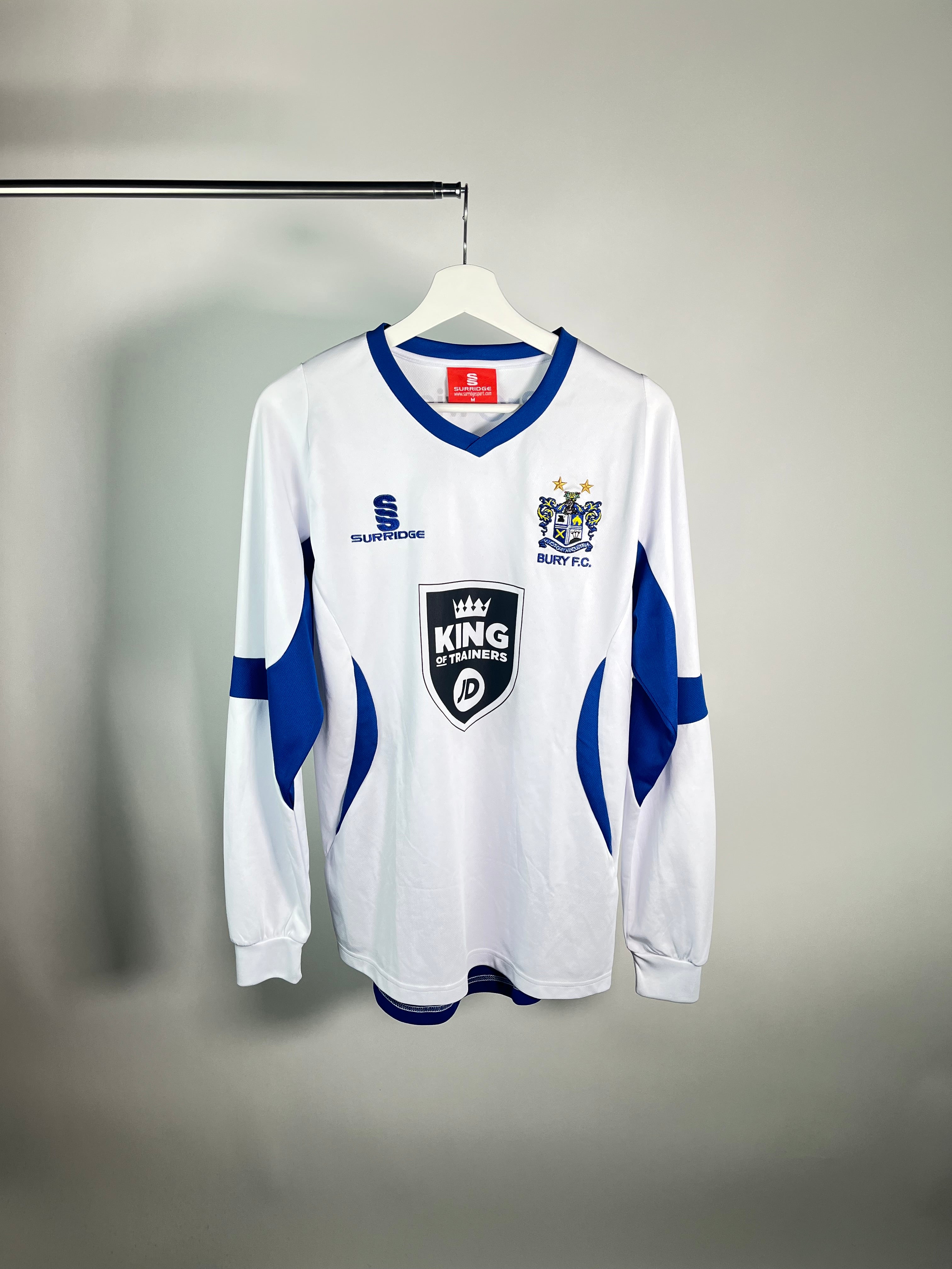 Jersey Bury FC Local 2014 2015 Manga Larga Utileria (M)