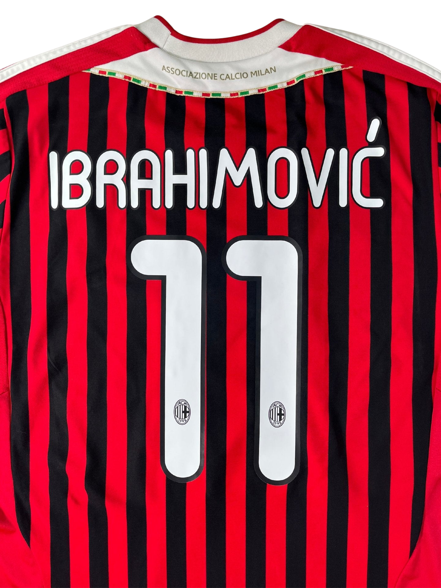 Jersey AC Milán Local 2011 2012 Manga Larga Zlatan Ibrahimovic (L)