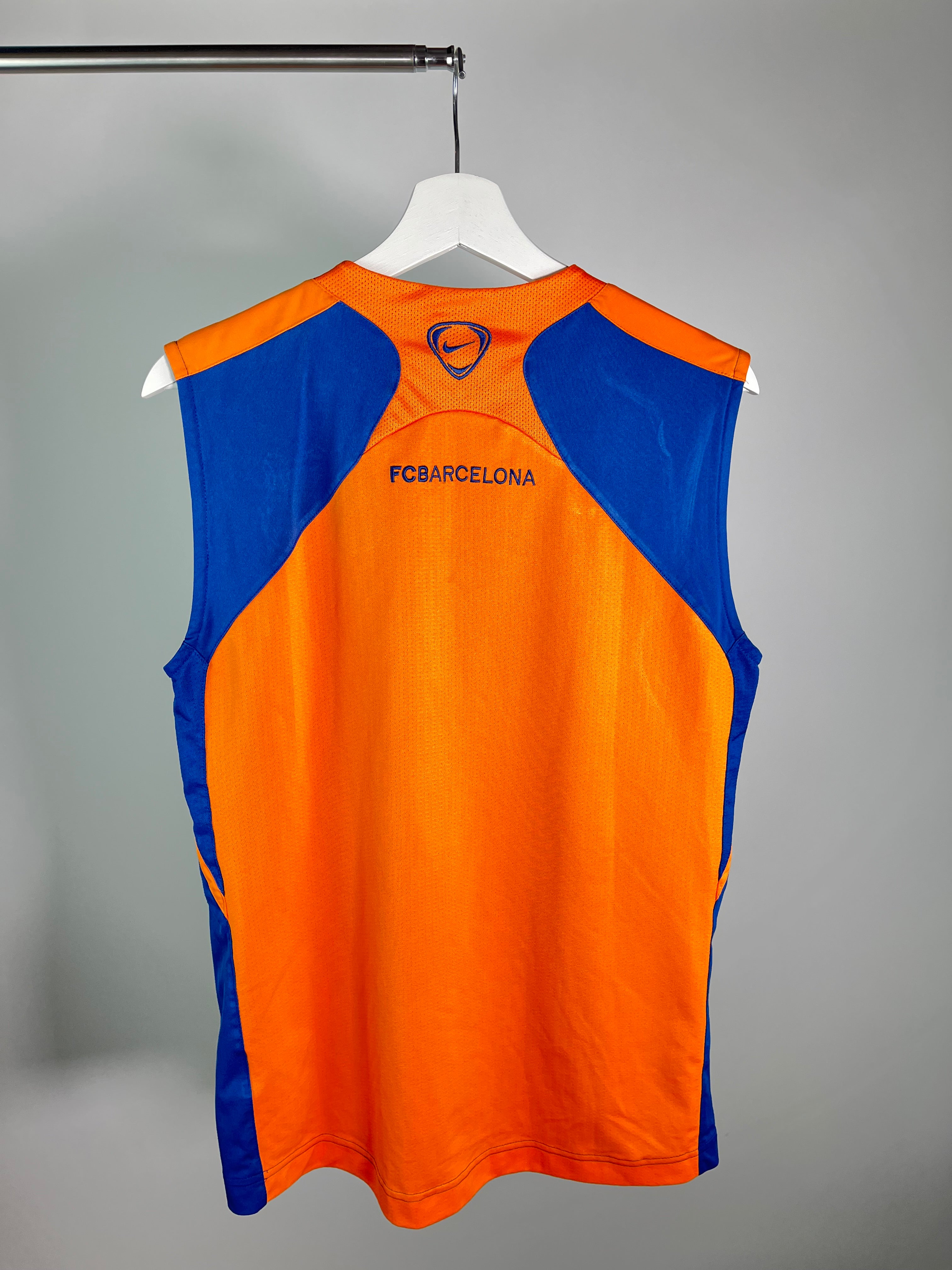 Jersey Barcelona Entrenamiento 2006 2007 *Sin Mangas* (S)