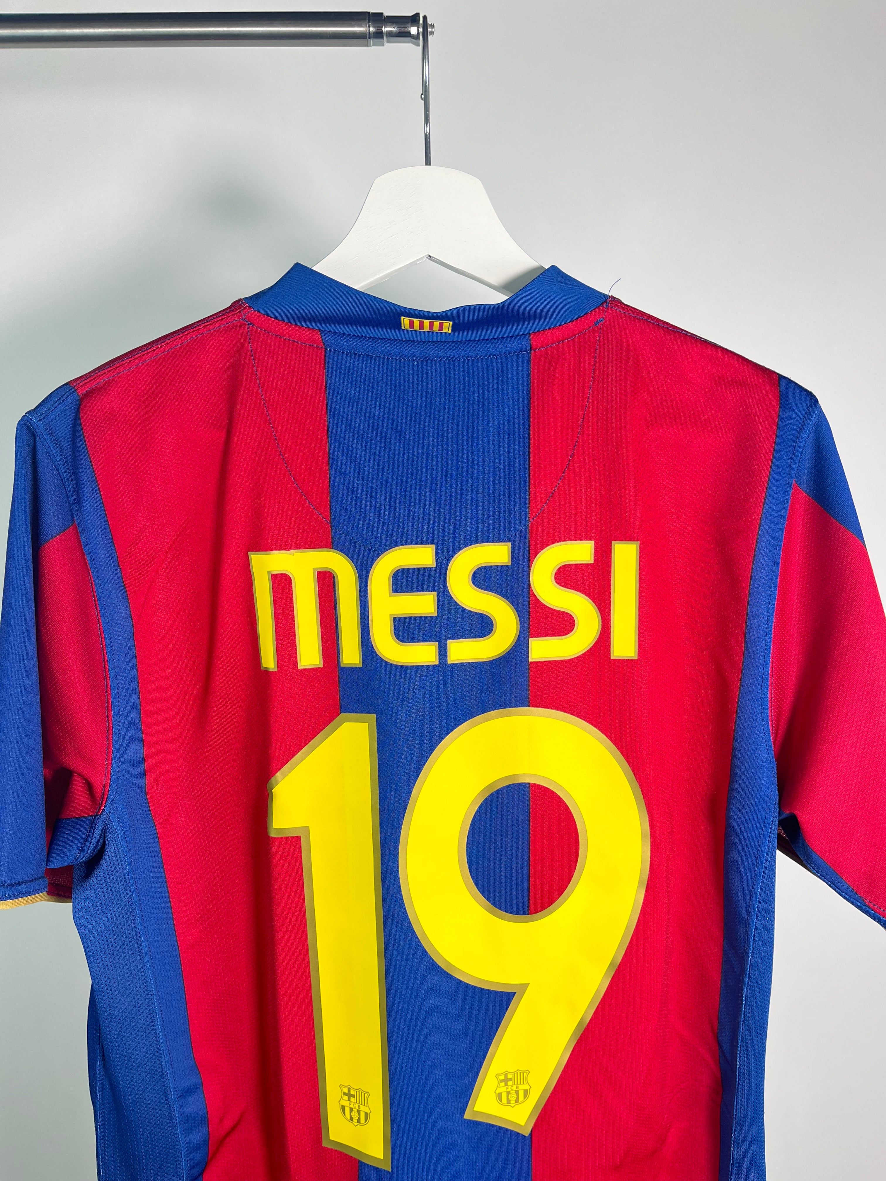 Jersey Barcelona Local 2007 2008 Lionel Messi (M)