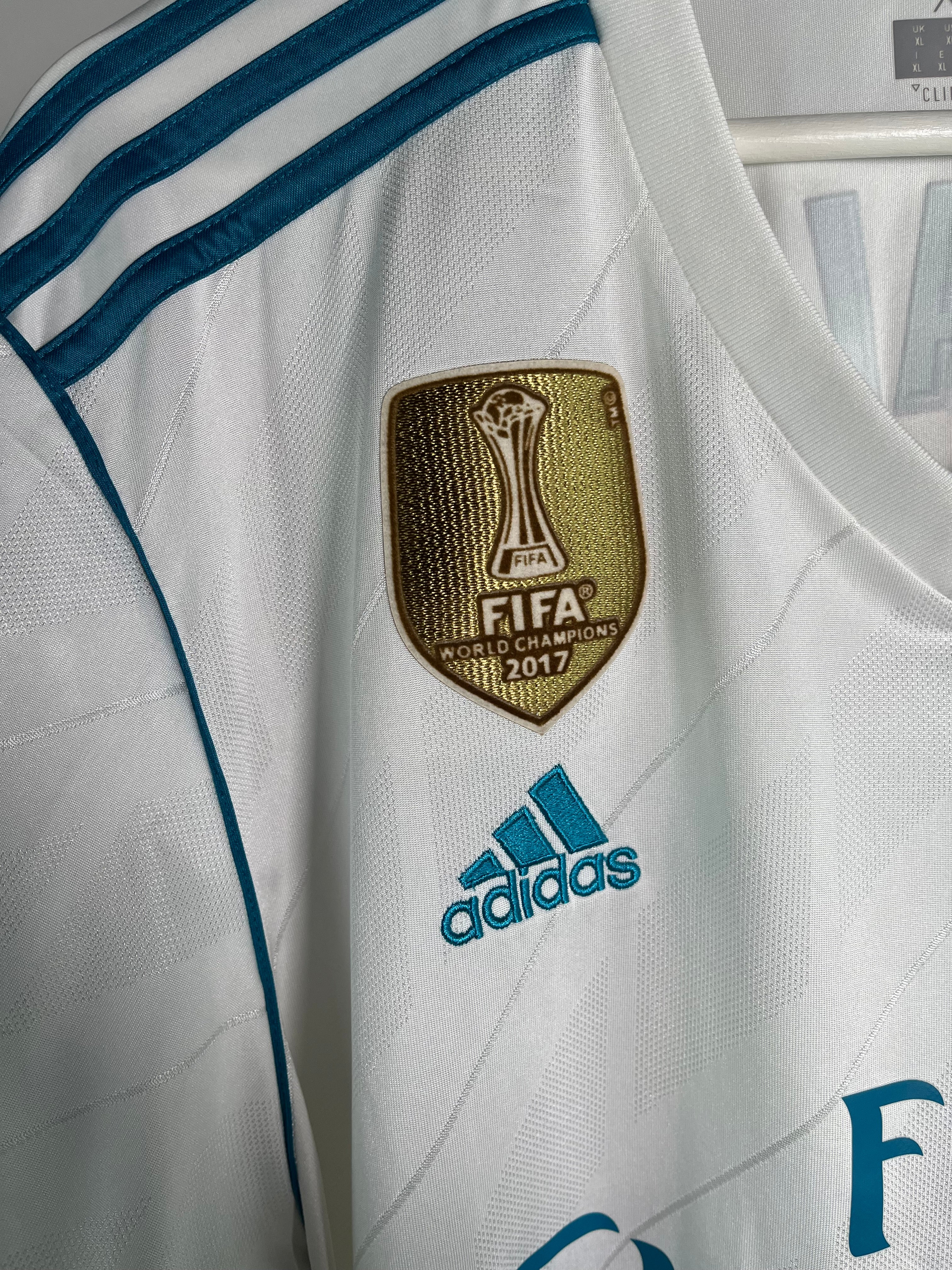 Jersey Real Madrid Local 2017 2018 Cristiano Ronaldo (XL)
