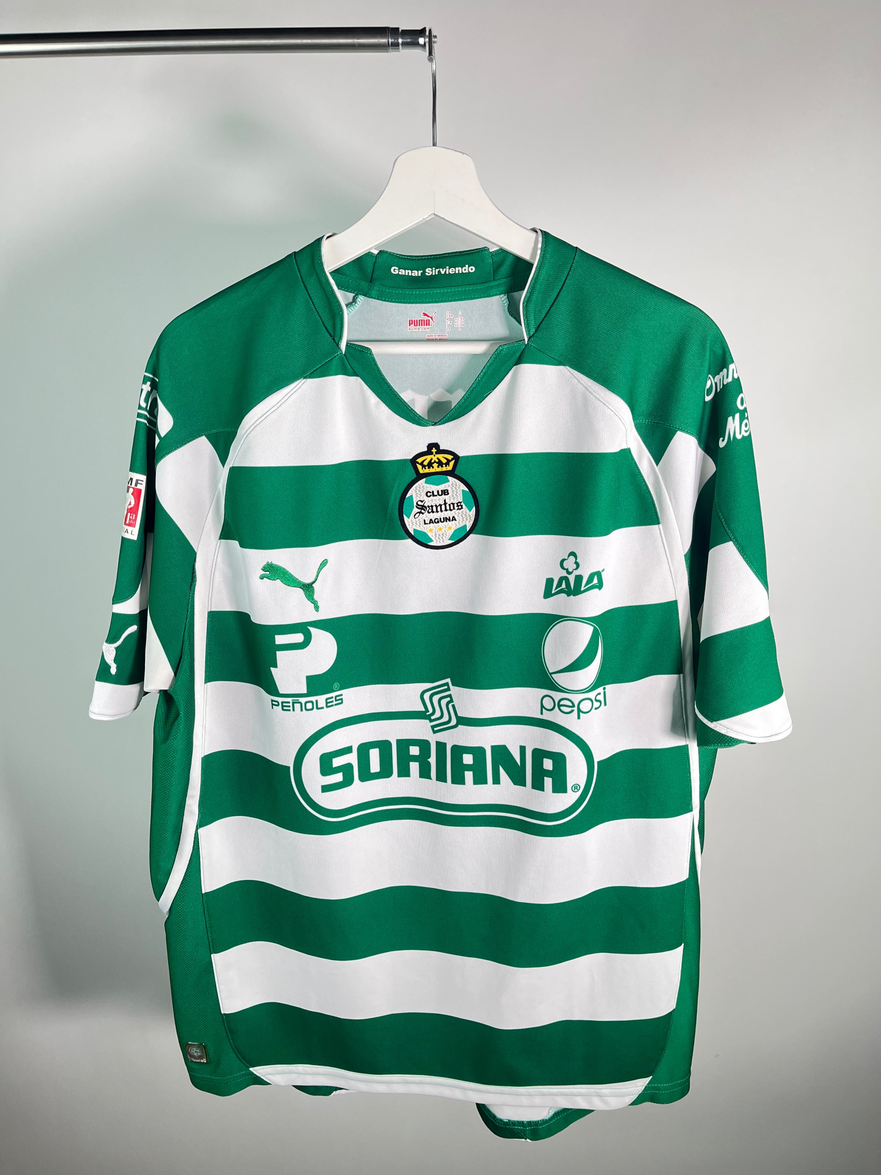 Jersey Santos Laguna Local 2011 2012 Oribe Peralta (L)