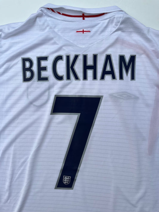Jersey Inglaterra Local 2006 2007 David Beckham (XL)