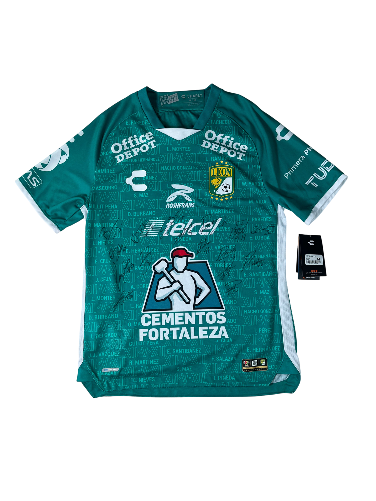 Jersey León Local 2022 2023 *C/Etiquetas* Autografiado (M)