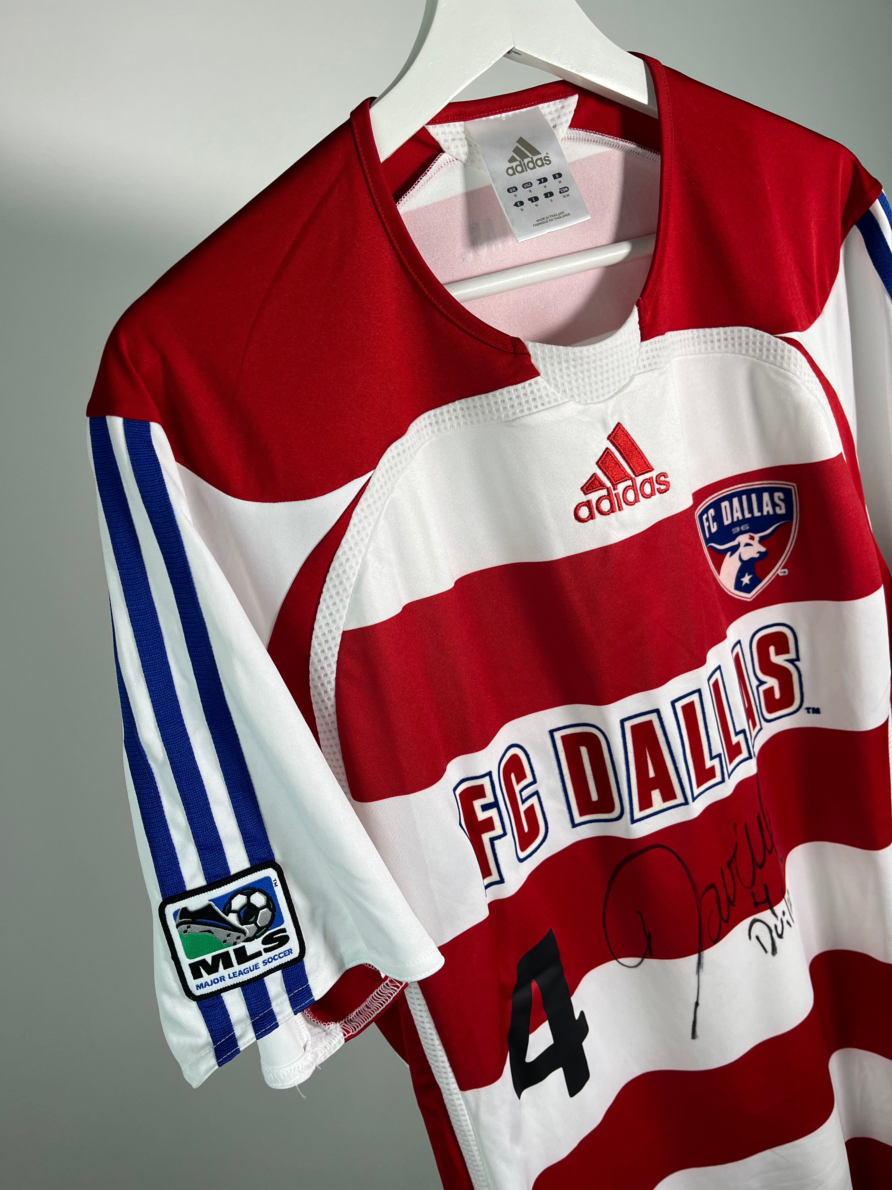 Jersey FC Dallas Local 2007 2008 Match Worn Duilio Davino (M)