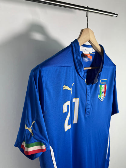 Jersey Italia Local 2014 2015 Andrea Pirlo (XL)