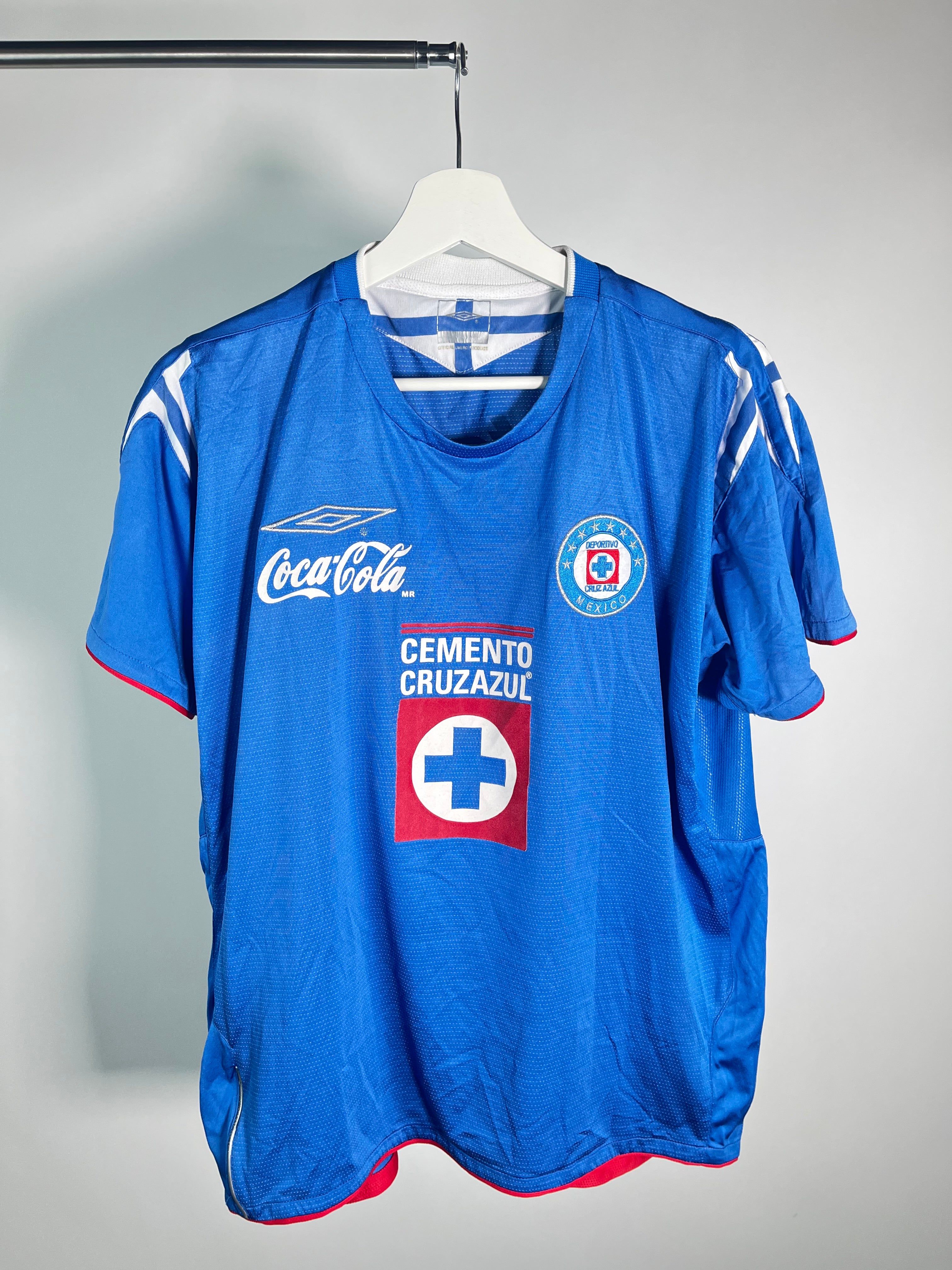 Jersey Cruz Azul Local 2004 2005 César "Chelito" Delgado (S)