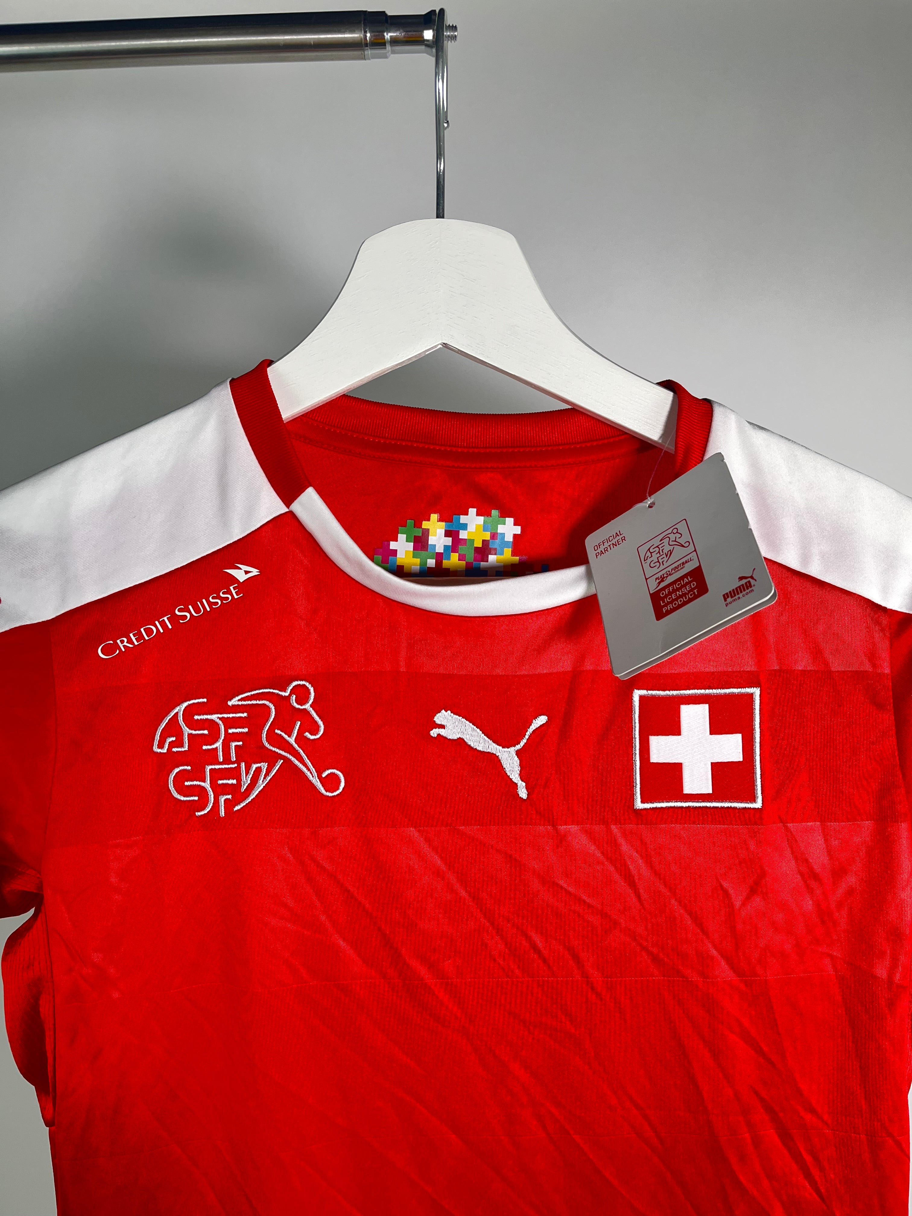 Jersey Suiza Local 2016 2018 *C/Etiquetas*(M niño)