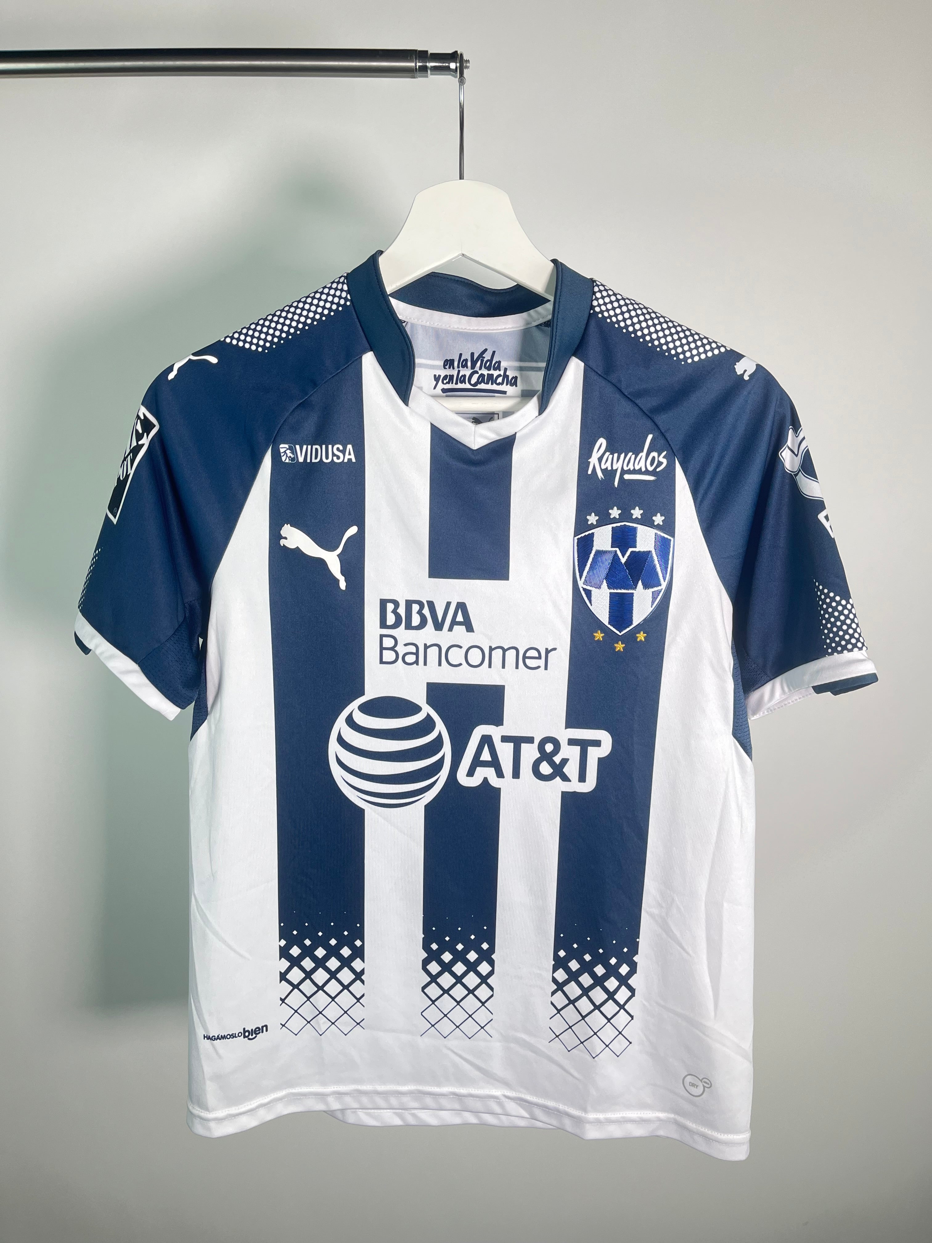 Jersey Rayados Monterrey Local 2017 2018 José Basanta (XL Niño)