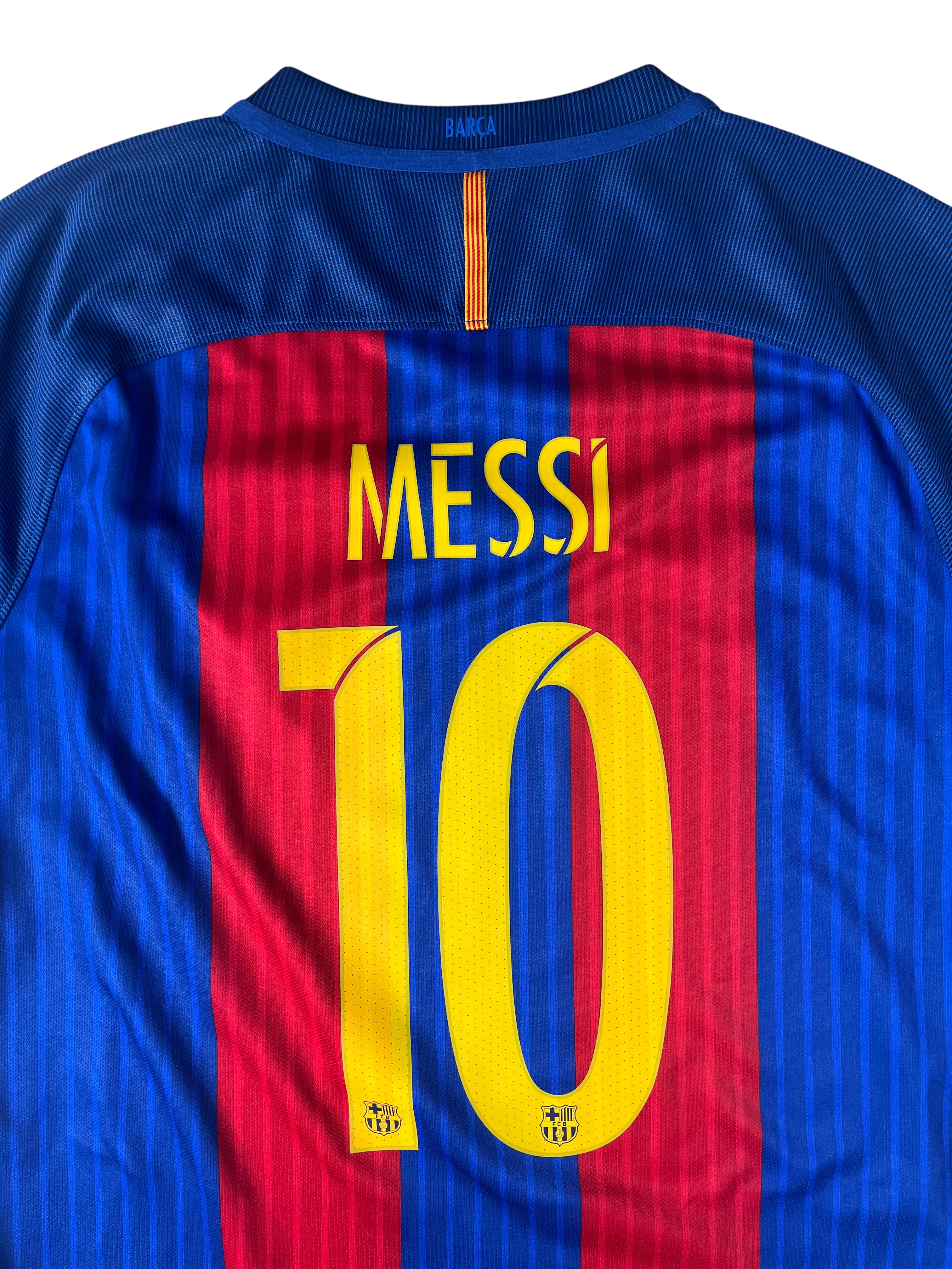 Jersey Barcelona Local 2016 2017 Lionel Messi (L)