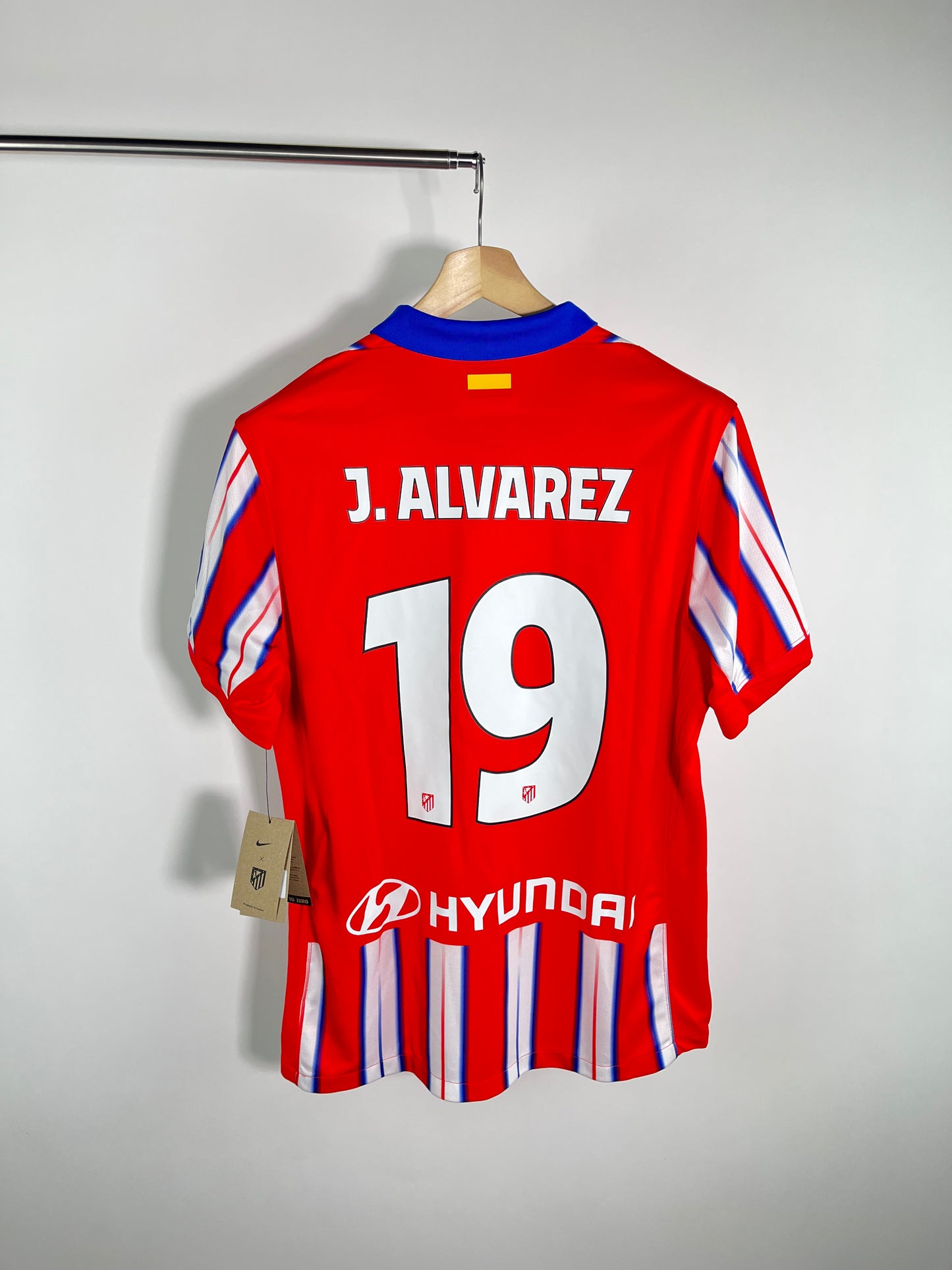 Jersey Atletico de Madrid Local 2024 2025 *C/Etiquetas* Julián Álvarez (L)