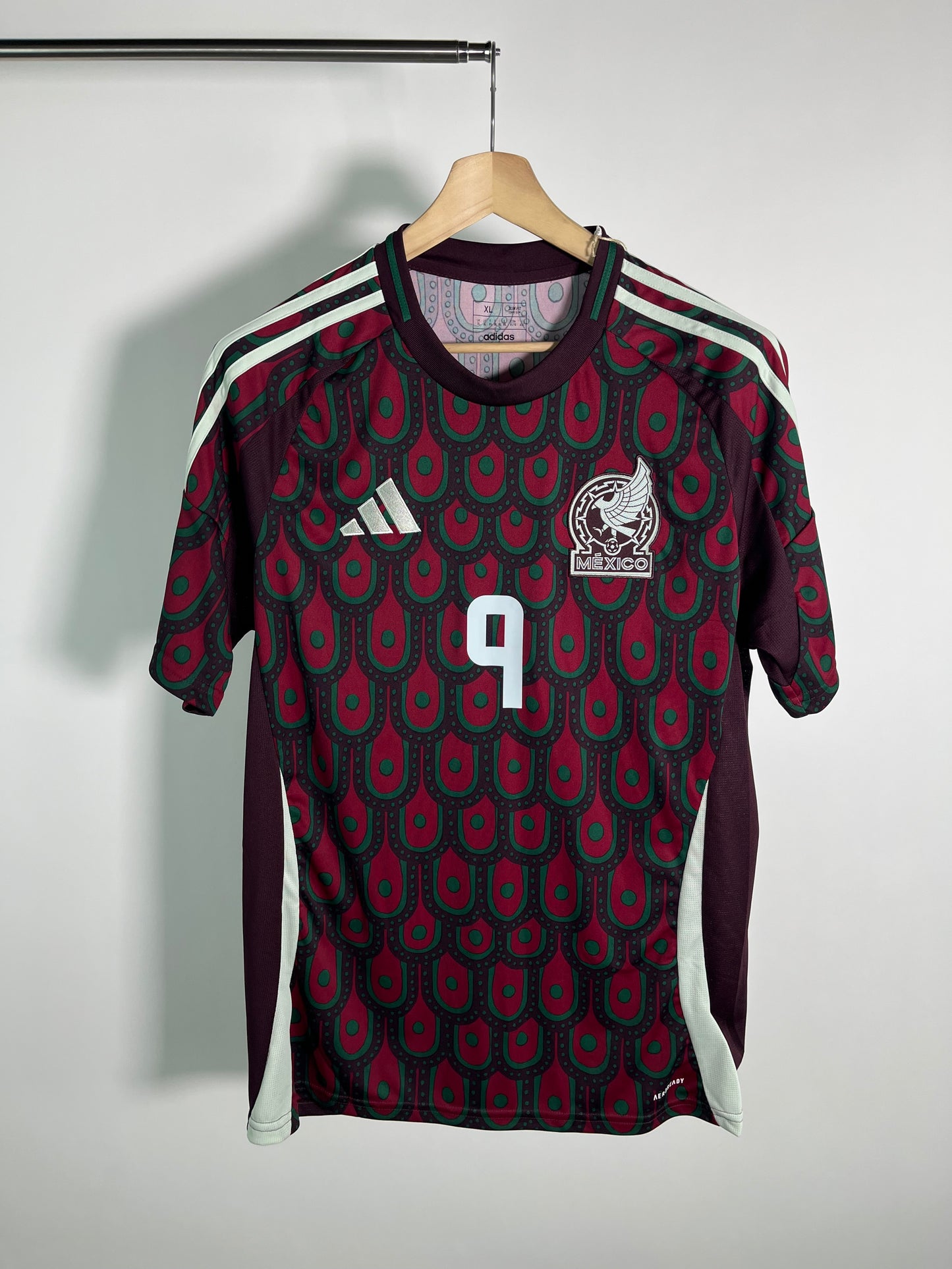 Jersey Mexico Local 2024 2025 *C/Etiquetas* Raúl Jiménez (XL)