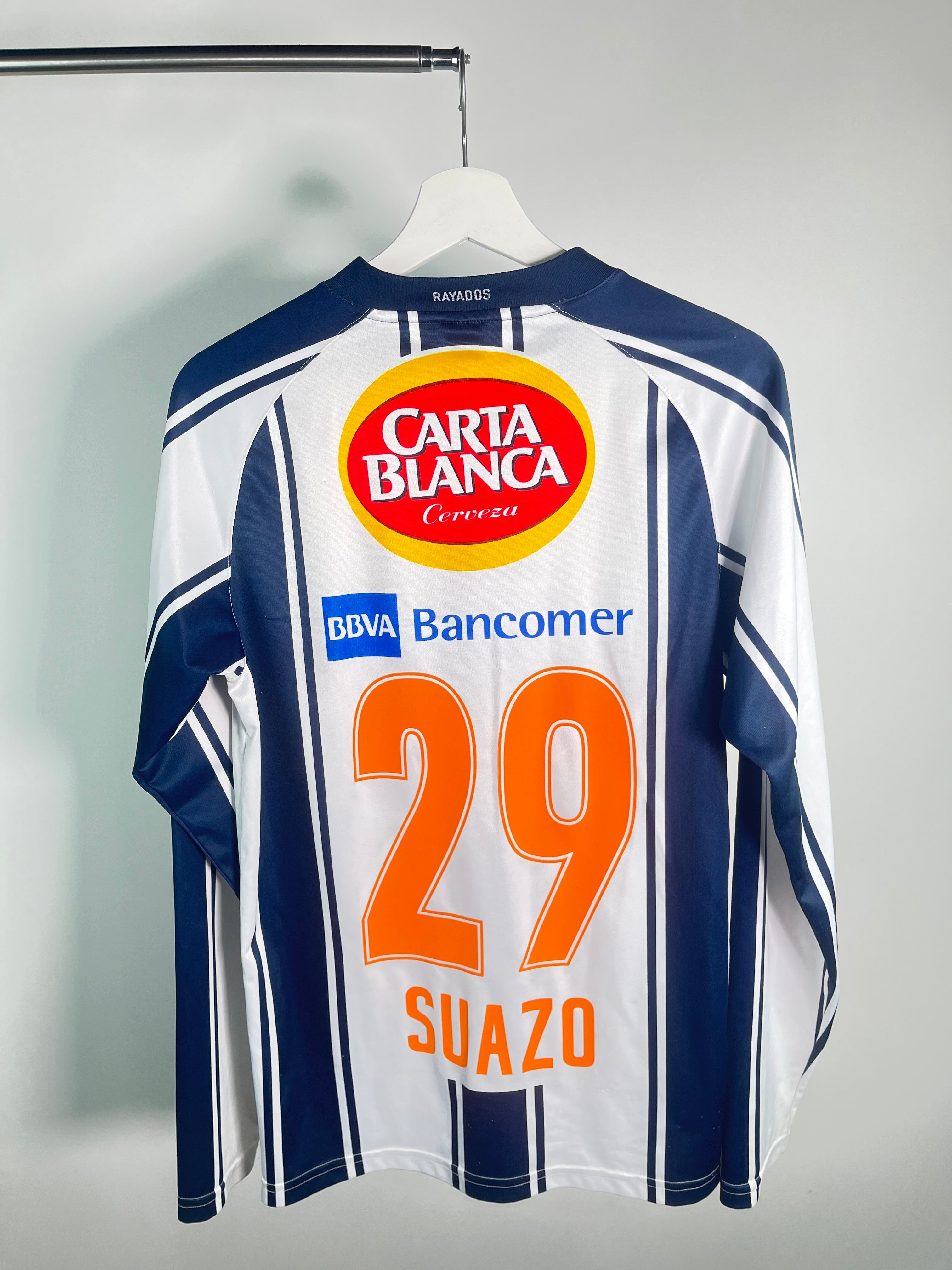 Jersey Rayados Monterrey Local 2008 2009 Manga Larga Humberto Suazo (S)