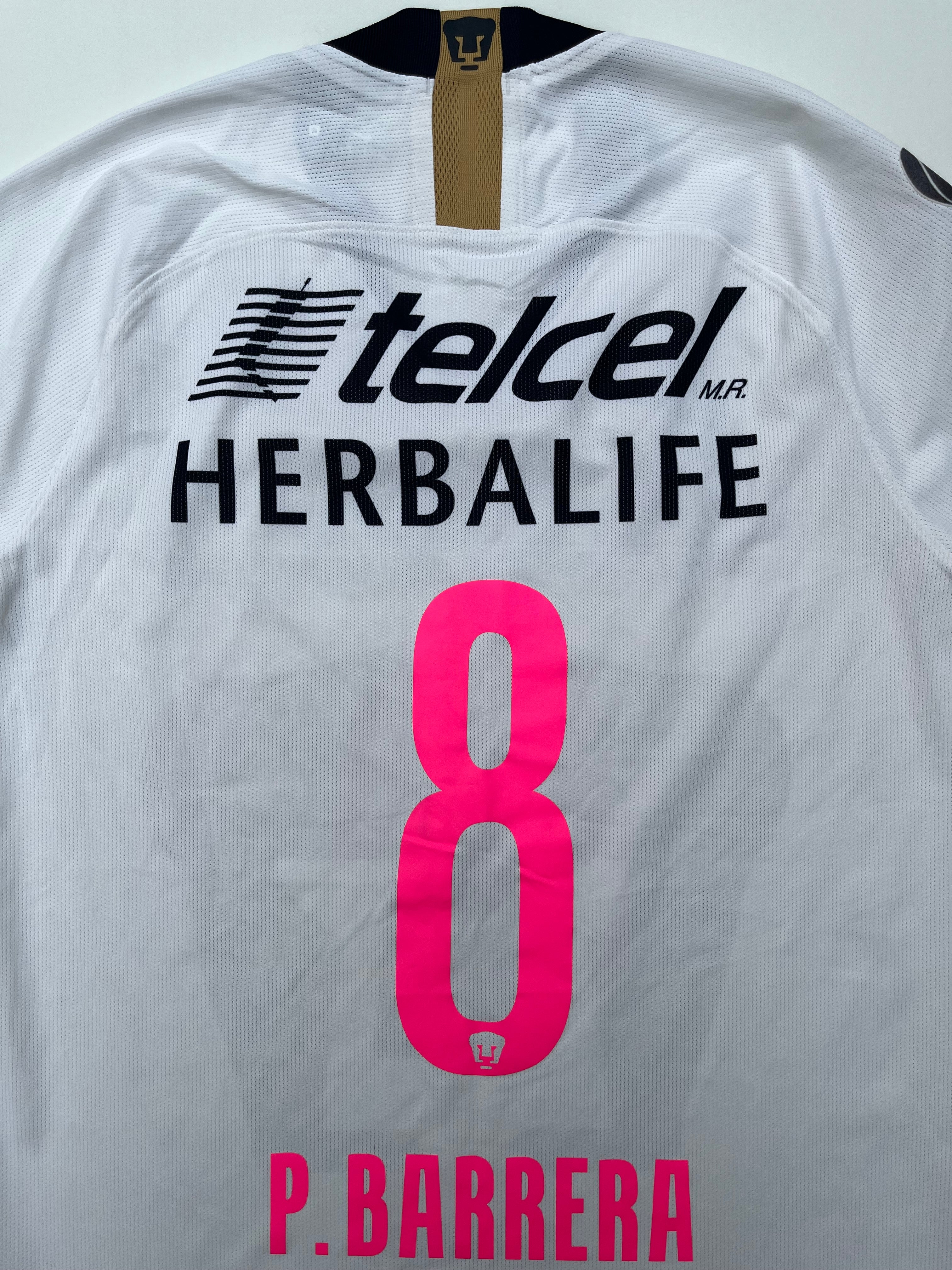 Jersey Pumas Local 2018 2019 Versión Jugador Pablo Barrera (M)