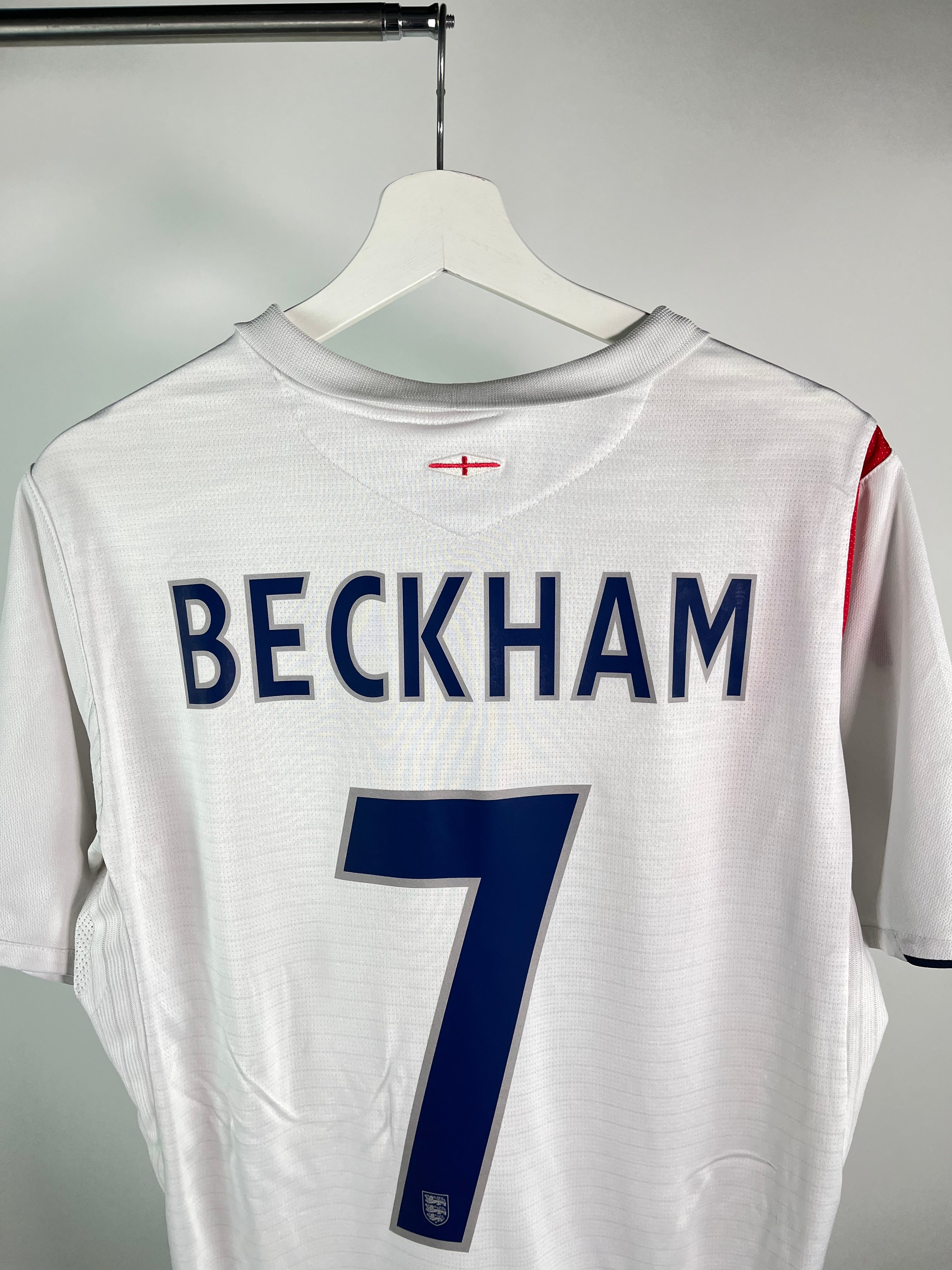 Jersey Inglaterra Local 2006 2007 David Beckham (M)