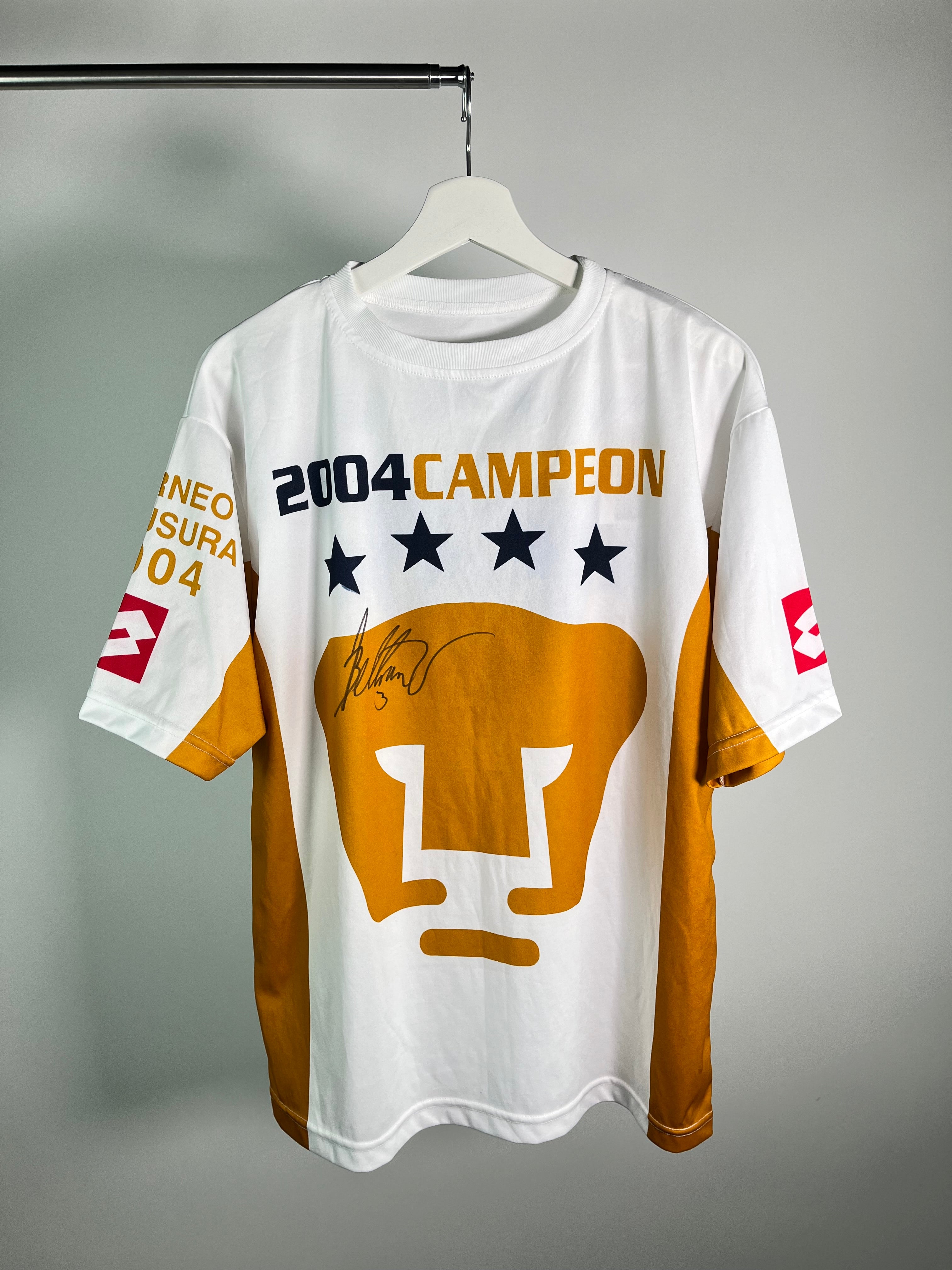 Jersey Pumas Especial 2004 Autografiado Joaquín Beltrán (M)