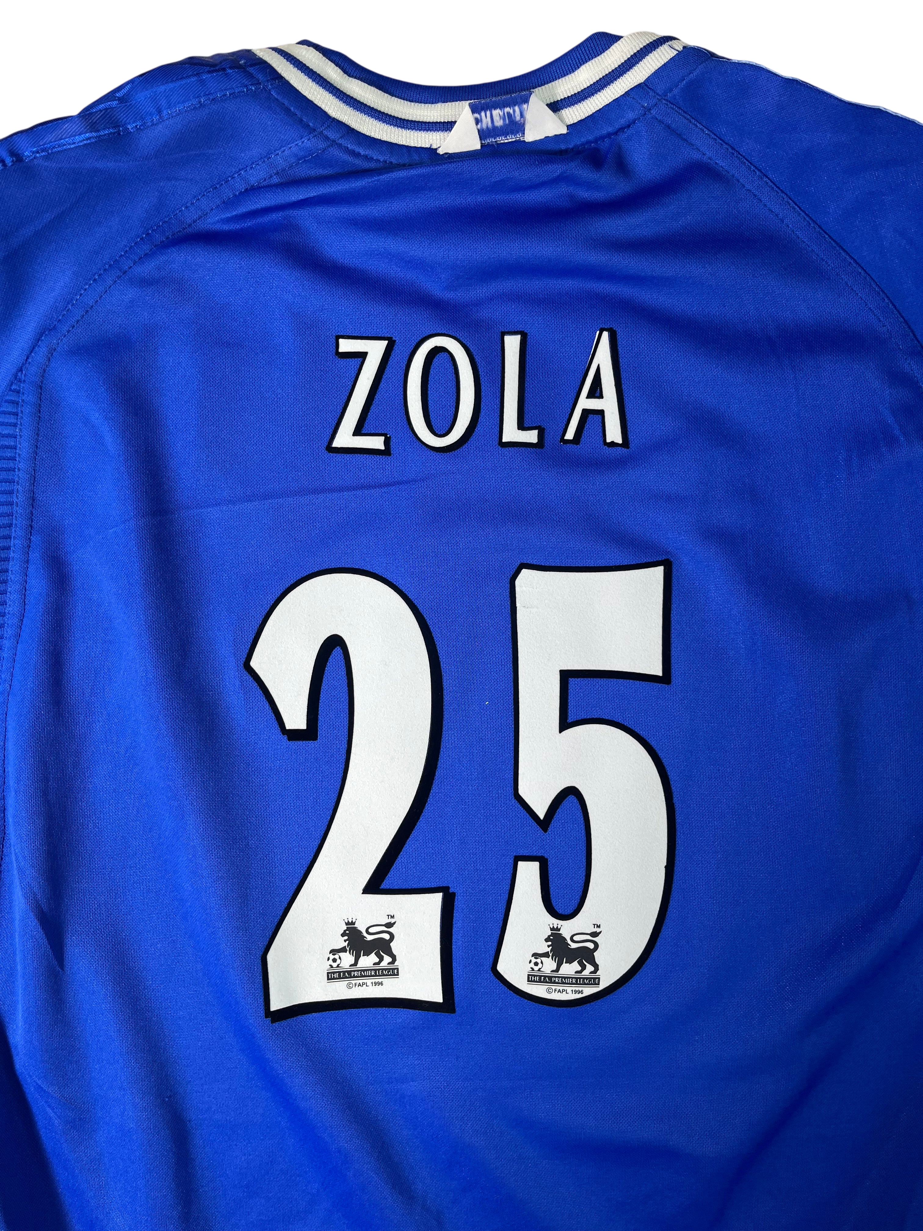 Jersey Chelsea Local 1999 2001 Gianfranco Zola (XXS)