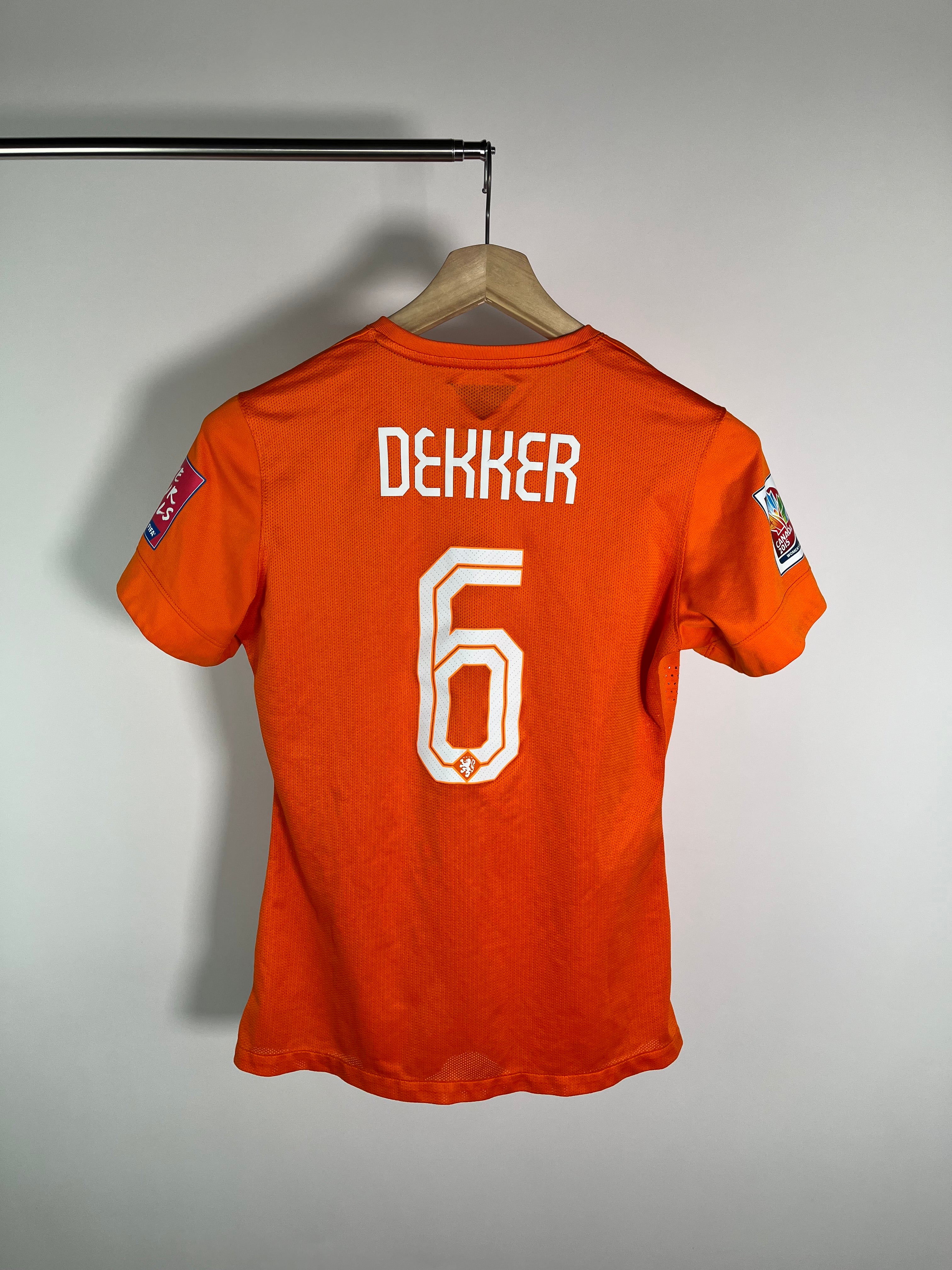 Jersey Holanda Local 2015 2016 Utilería Maxim Dekker (L mujer)
