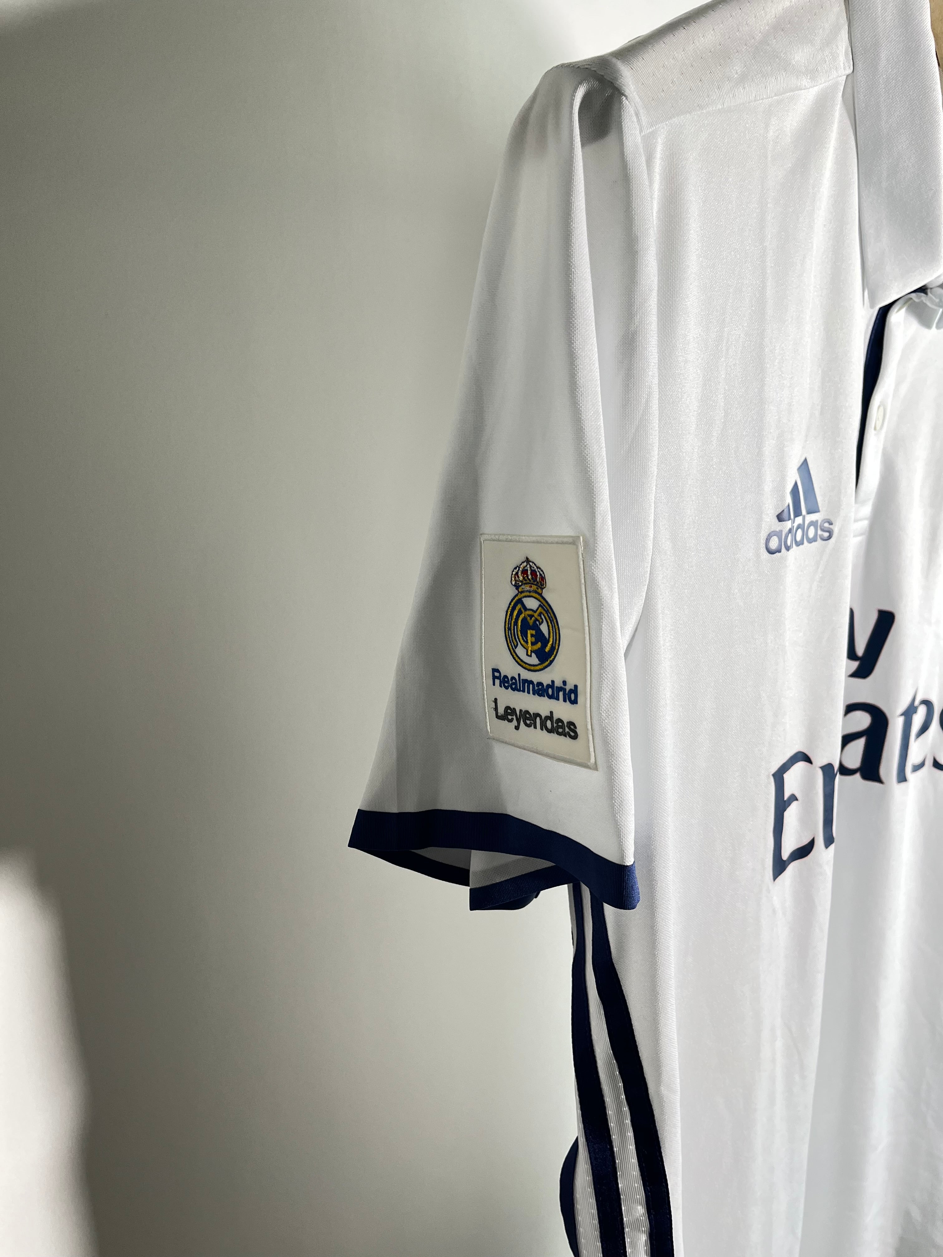 Jersey Real Madrid Local 2016 2017 *Adizero* Utilería Ronaldo Nazario (Talla 10 XL)