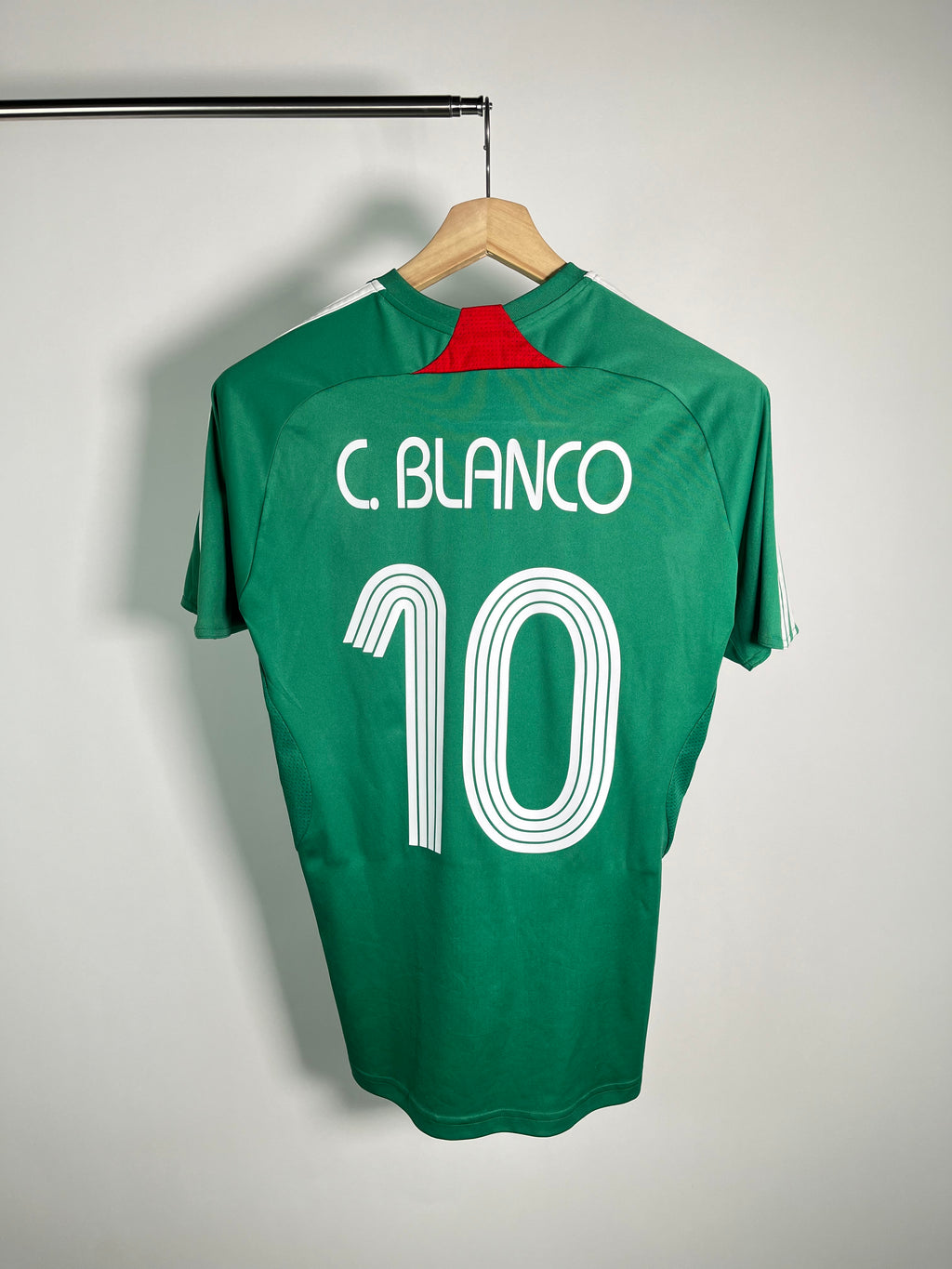 Jersey México Local 2007 2008 Cuauhtémoc Blanco (XL Niño)