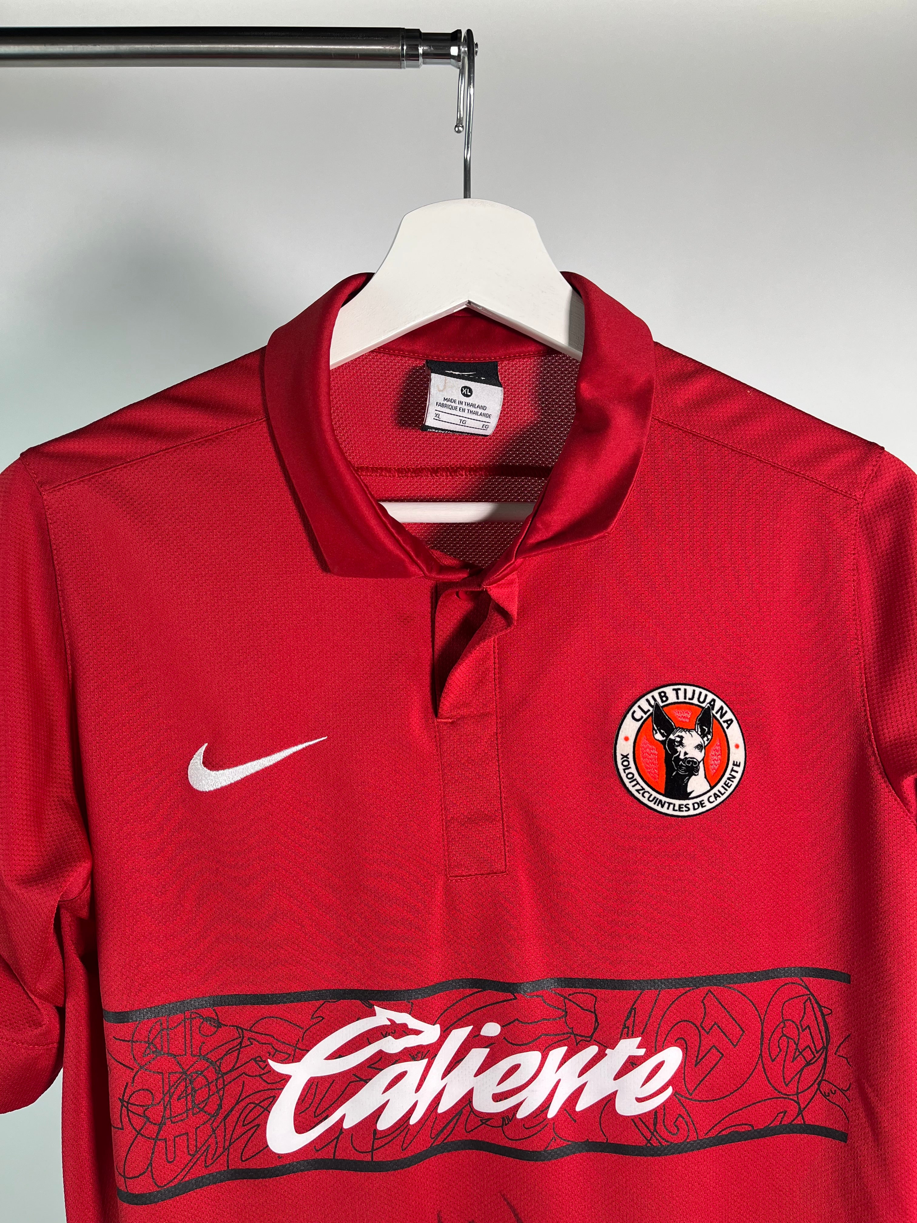 Jersey Xolos Local 2012 2013 Autografiada (XL Niño)