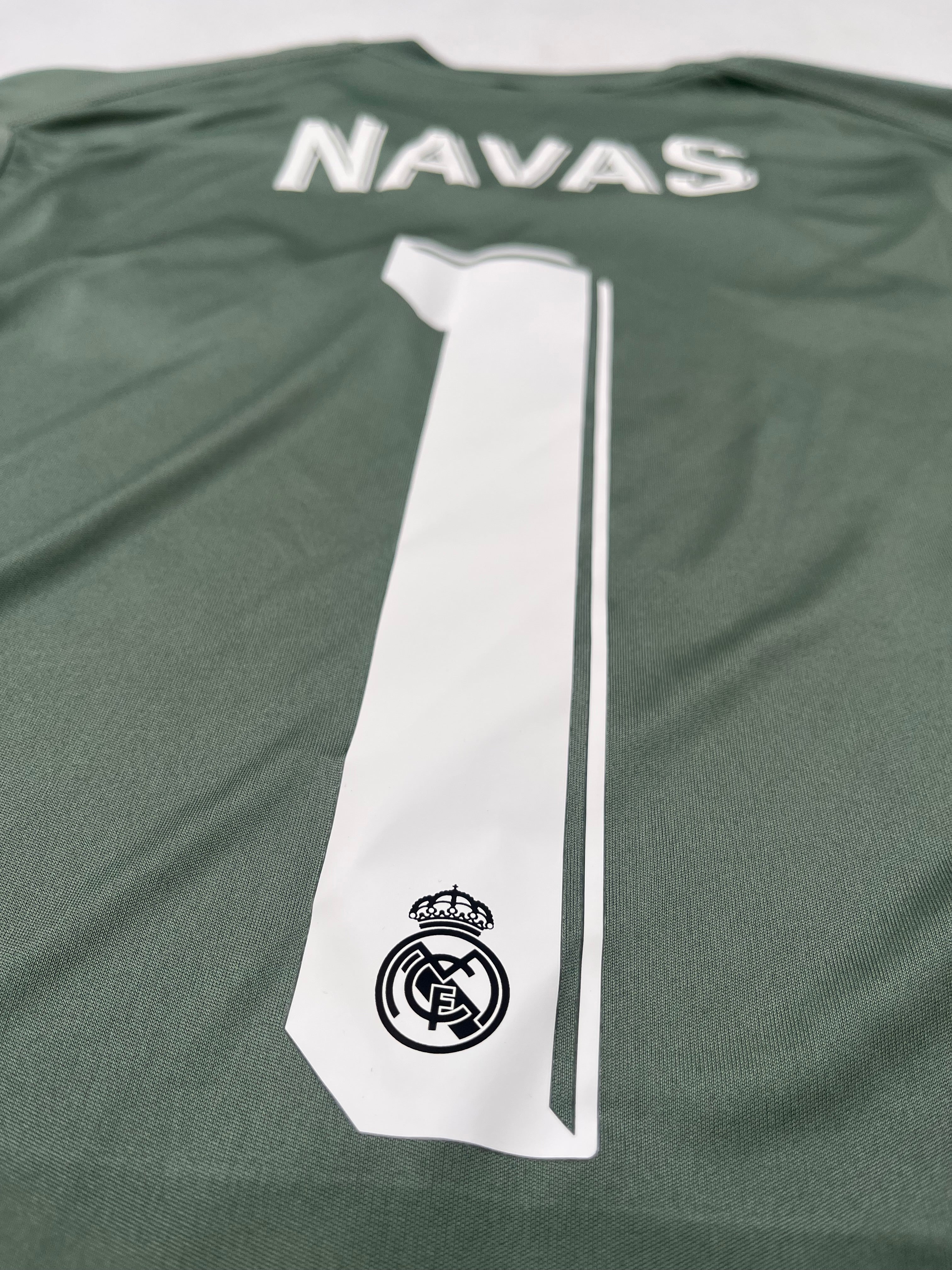 Jersey Real Madrid Portero 2017 2018 Versión Jugador Adizero Keylor Navas (S)