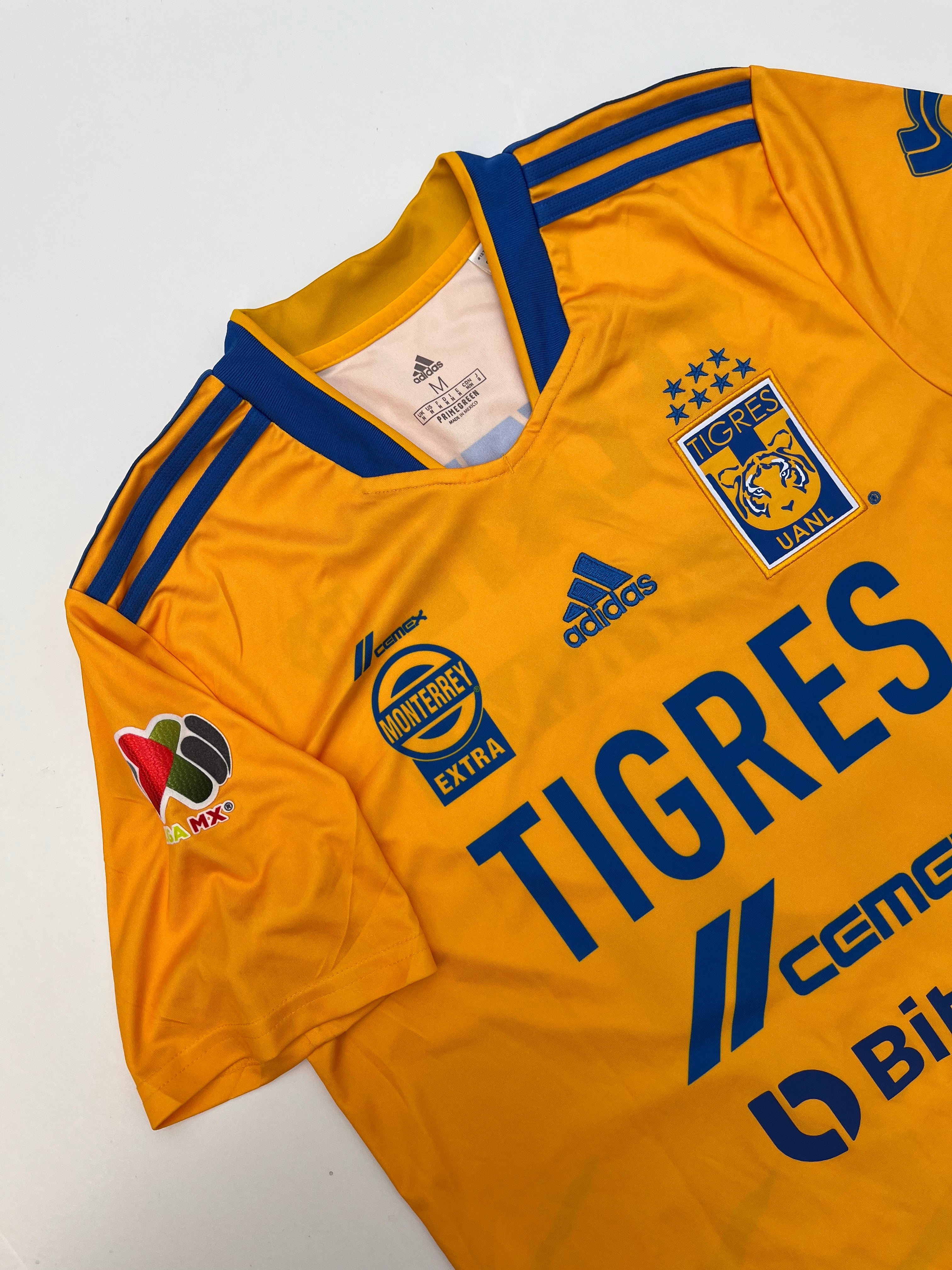 Jersey Tigres Local 2022 2023 Match Worn Jesús Angulo (M)