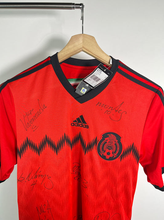 Jersey México Visita 2014 2015 Autografiada *C/Etiquetas*(S)