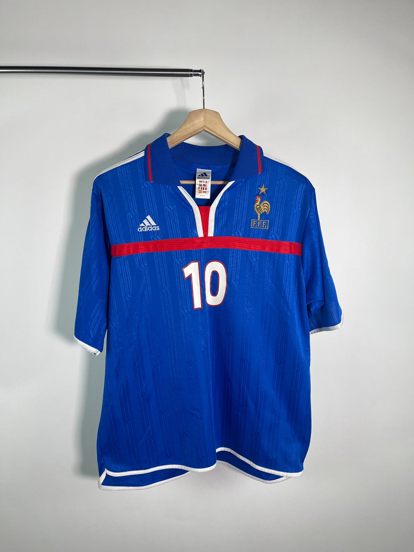 Jersey Francia Local 2000 2002 Zinedine Zidane (L)