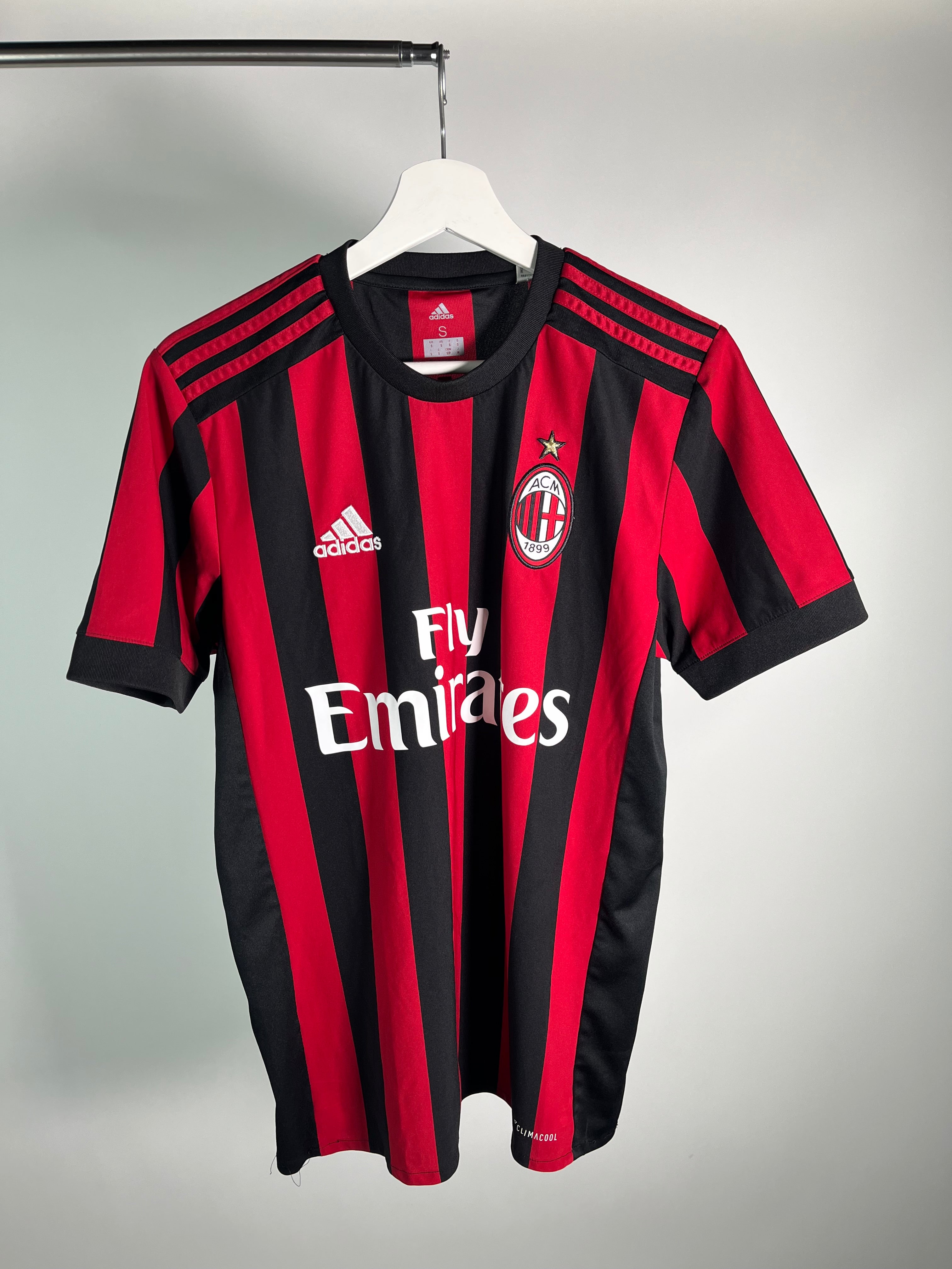 Jersey AC Milán Local 2017 2018 Leonardo Bonucci (S)