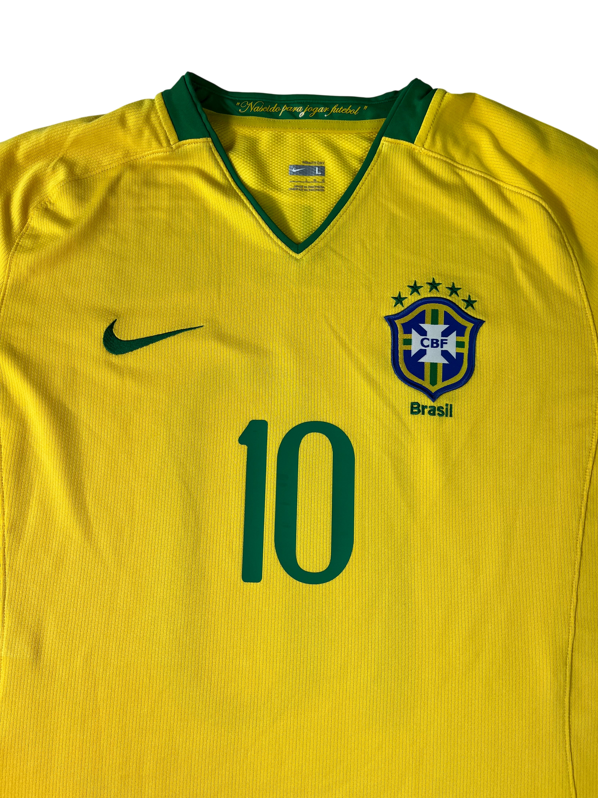 Jersey Brasil Local 2008 2010 Ronaldinho (L)
