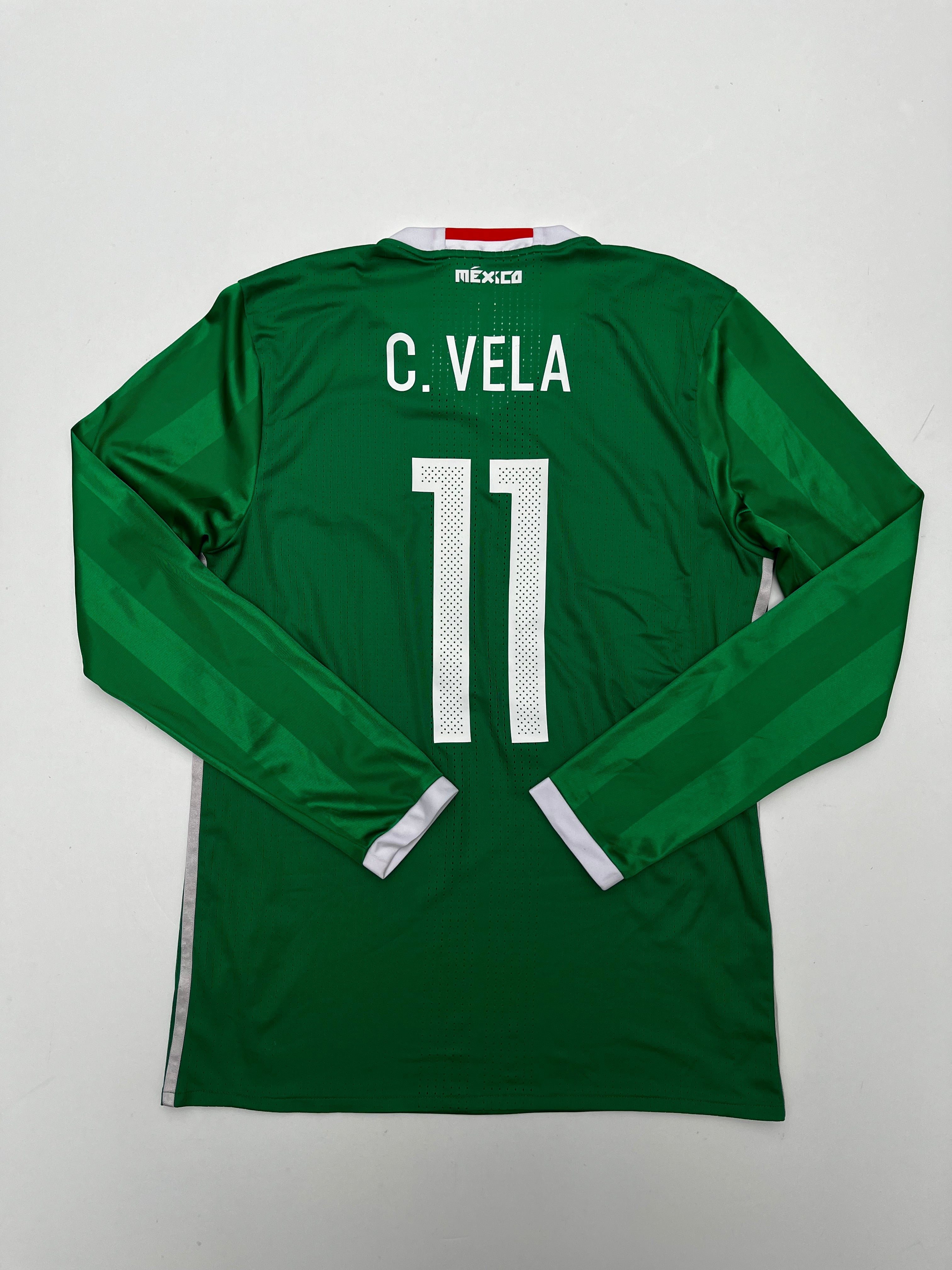 Jersey Mexico Local 2016 2017 Versión Jugador Carlos Vela (L)