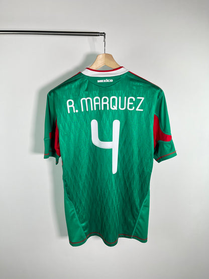 Jersey México Local 2010 2011 *Match Detail vs Francia* Rafael Márquez (L)