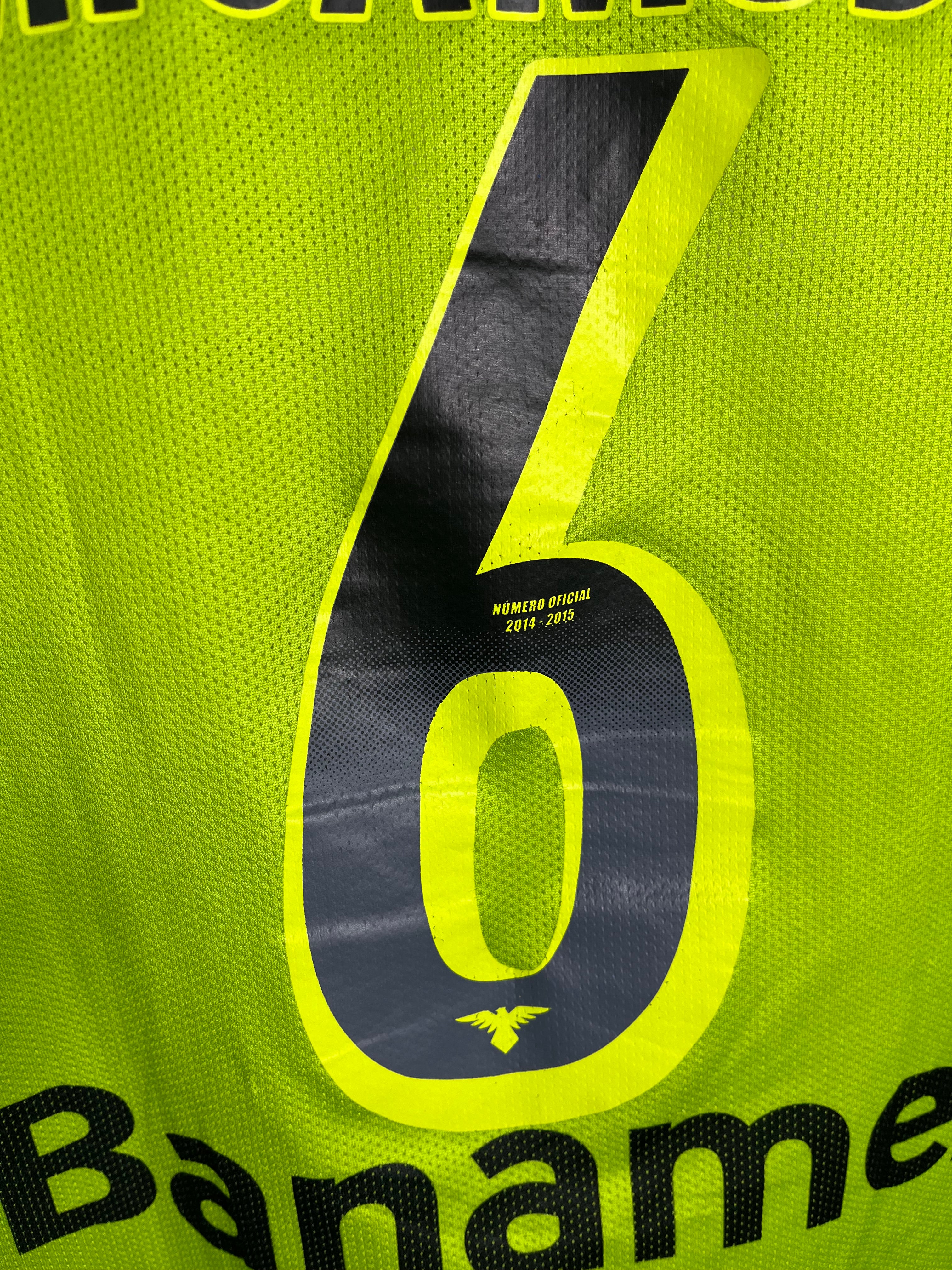 Jersey Club America Tercera 2014 2015 Utilería Miguel Samudio (M)