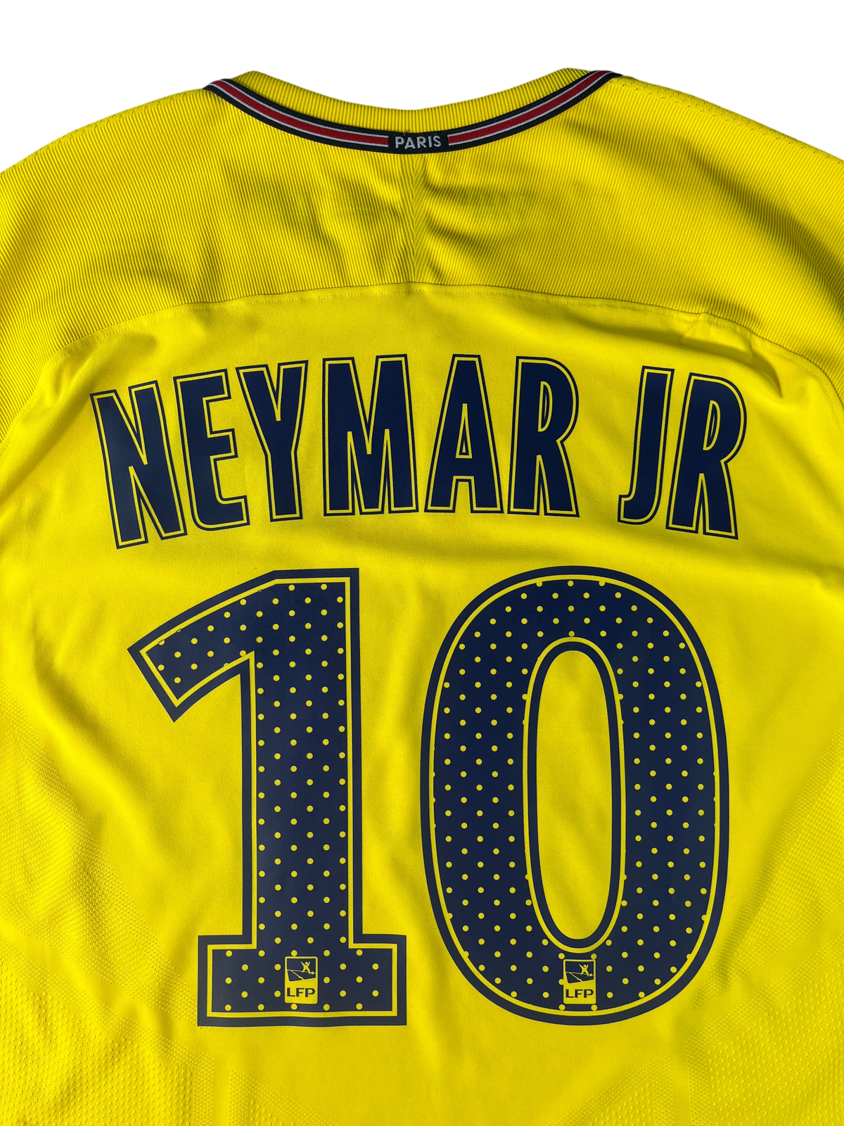 Jersey PSG Visita 2017 2018 Versión Jugador Neymar Júnior (L)